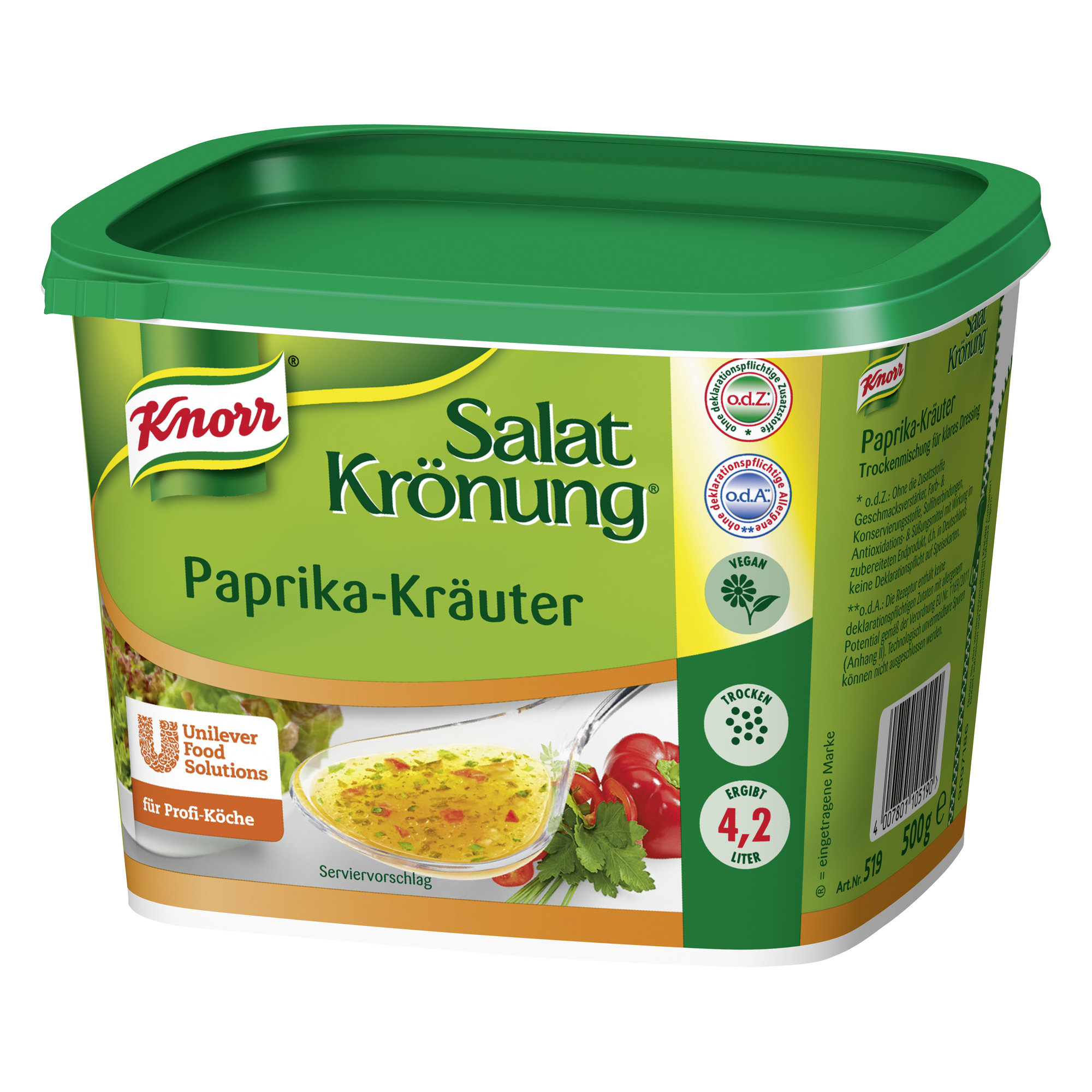 Salat Krönung Paprika-Kräuter 500g