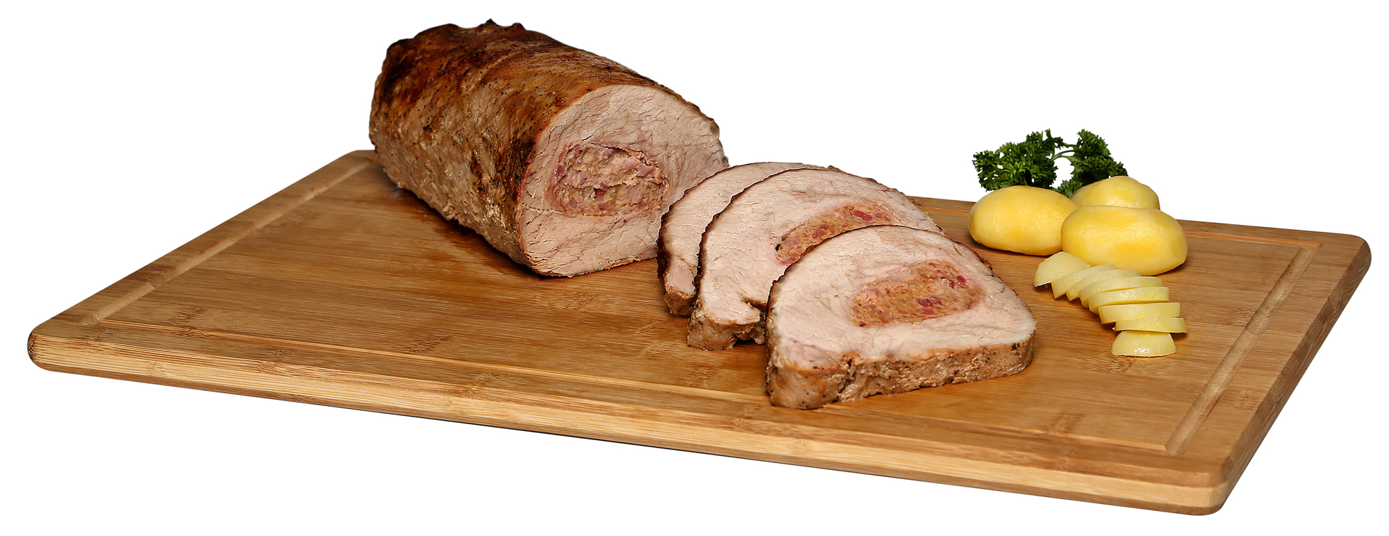 Bayerischer Bierbraten vom Schweinerücken ca. 2500g