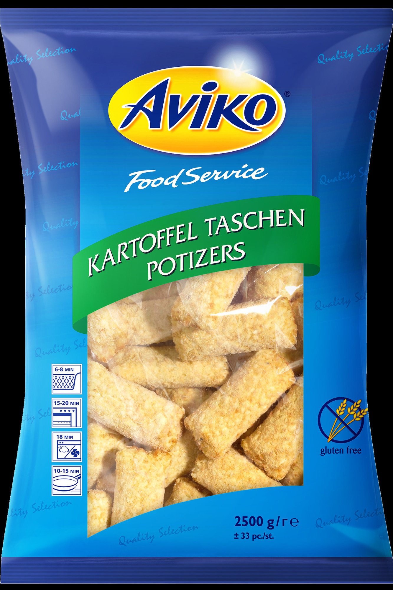 Kartoffel Taschen Potizers 2500g