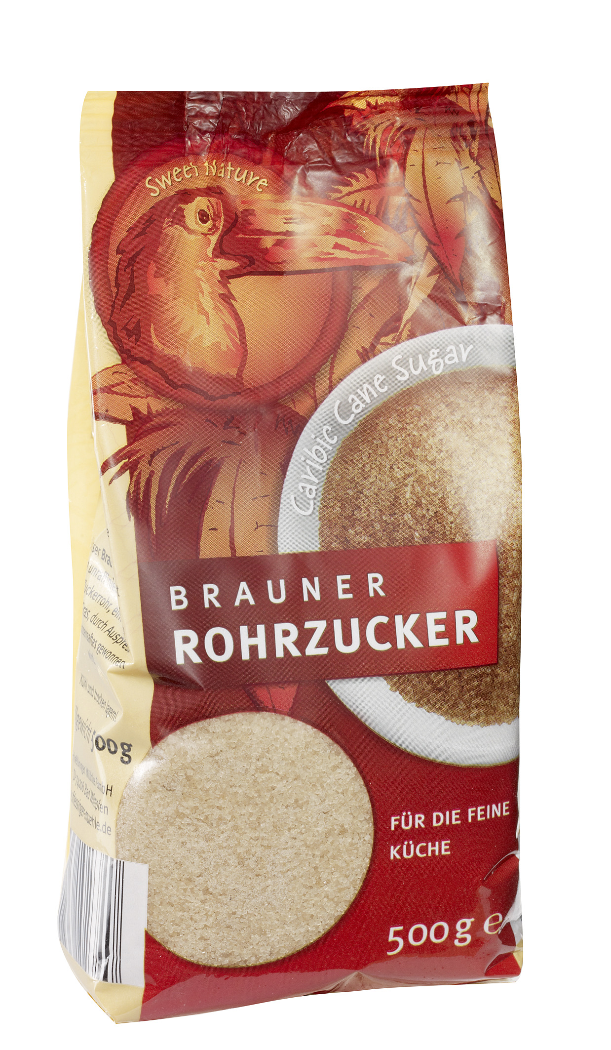 Brauner Rohrzucker 500g