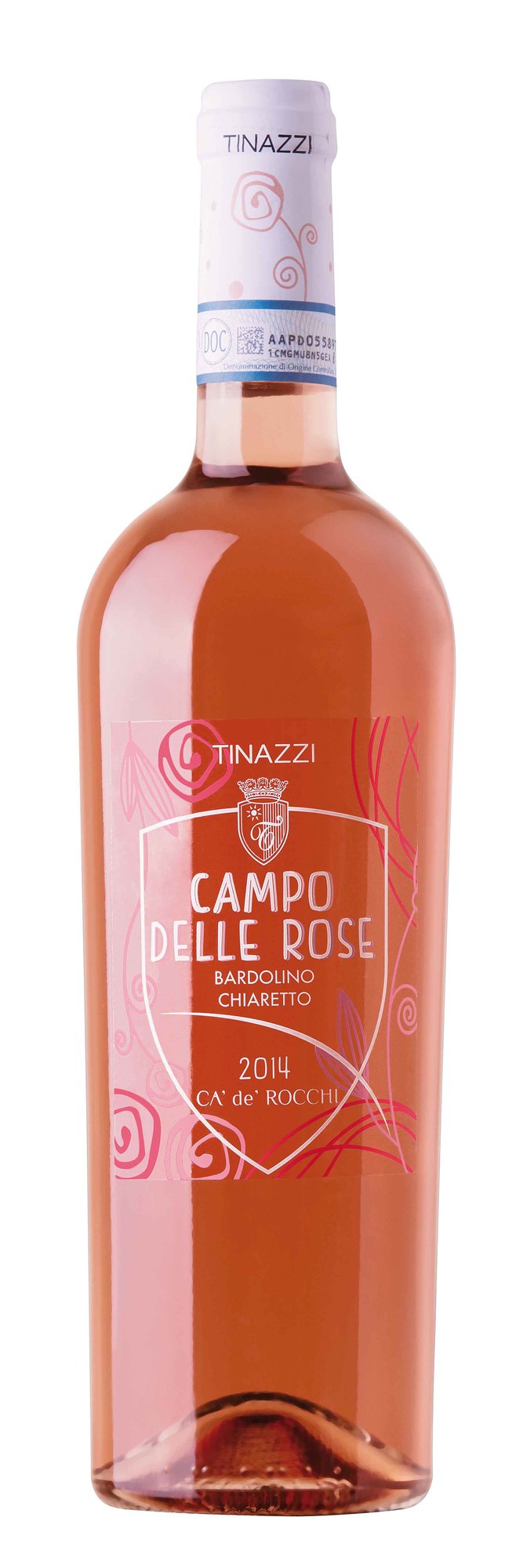 Tinazzi Campo delle Rose Bardolino Chiaretto CA de Rocchi, 0,75Ltr