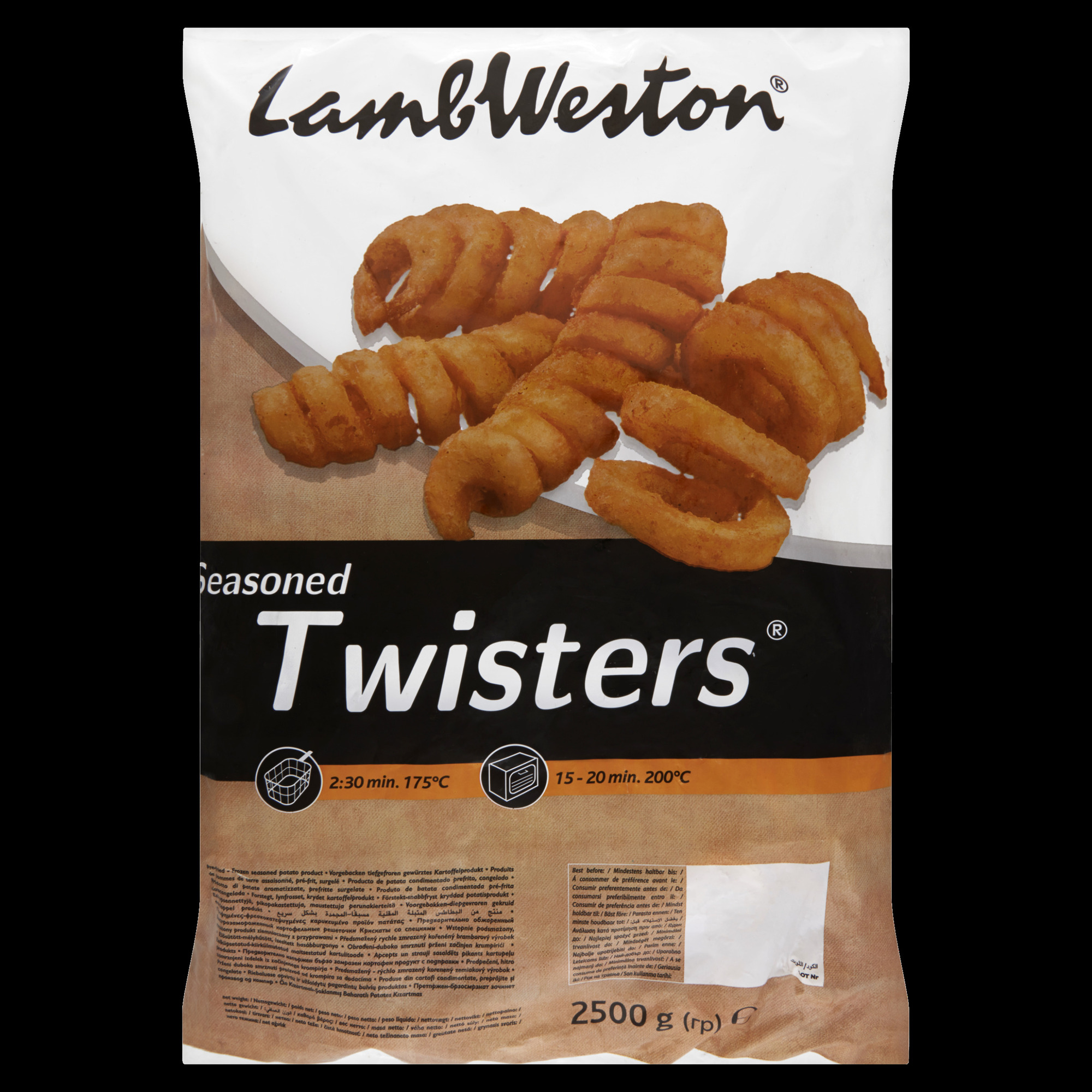 Seasoned Twisters 2500g