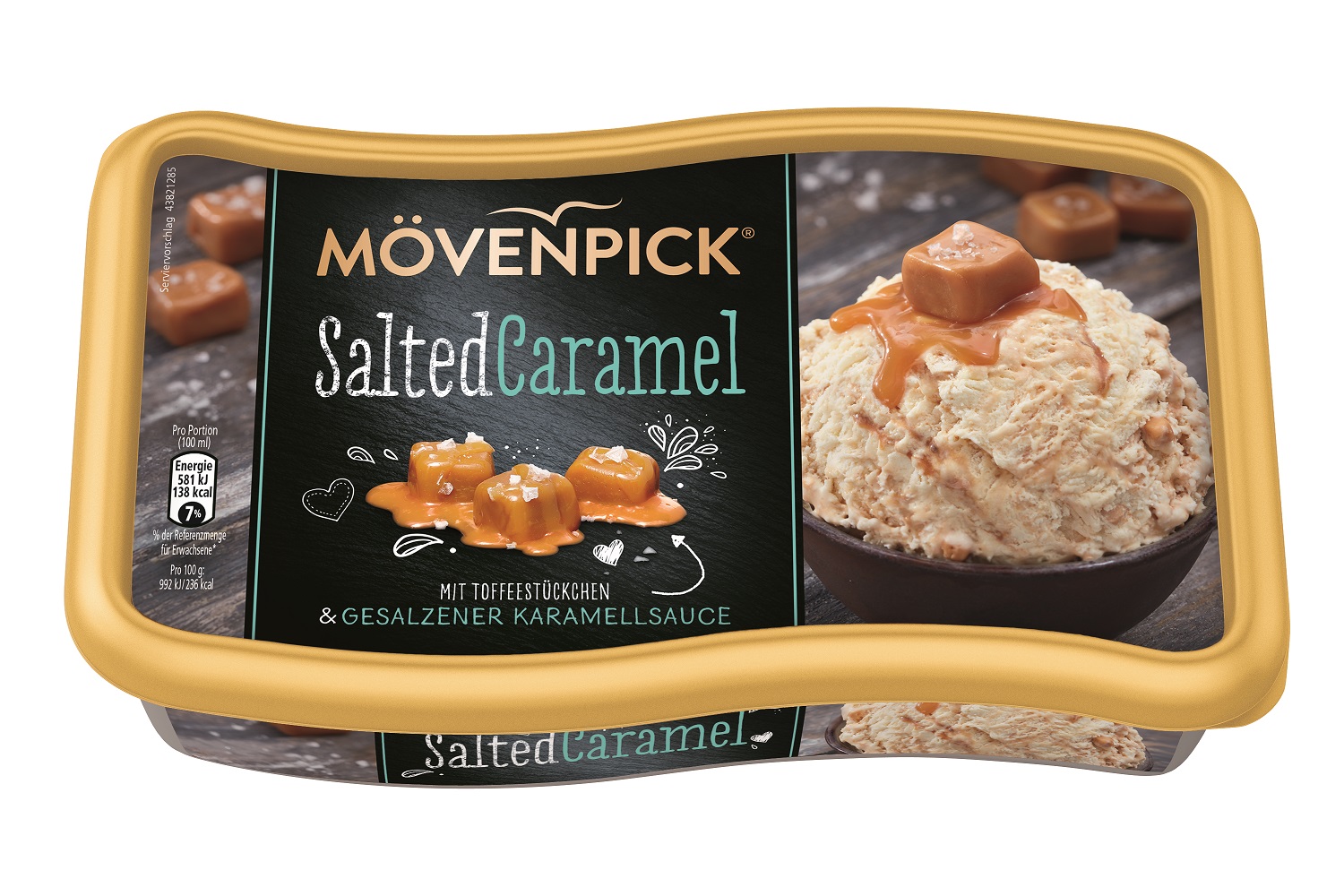 Salted Caramel Eis 850ml