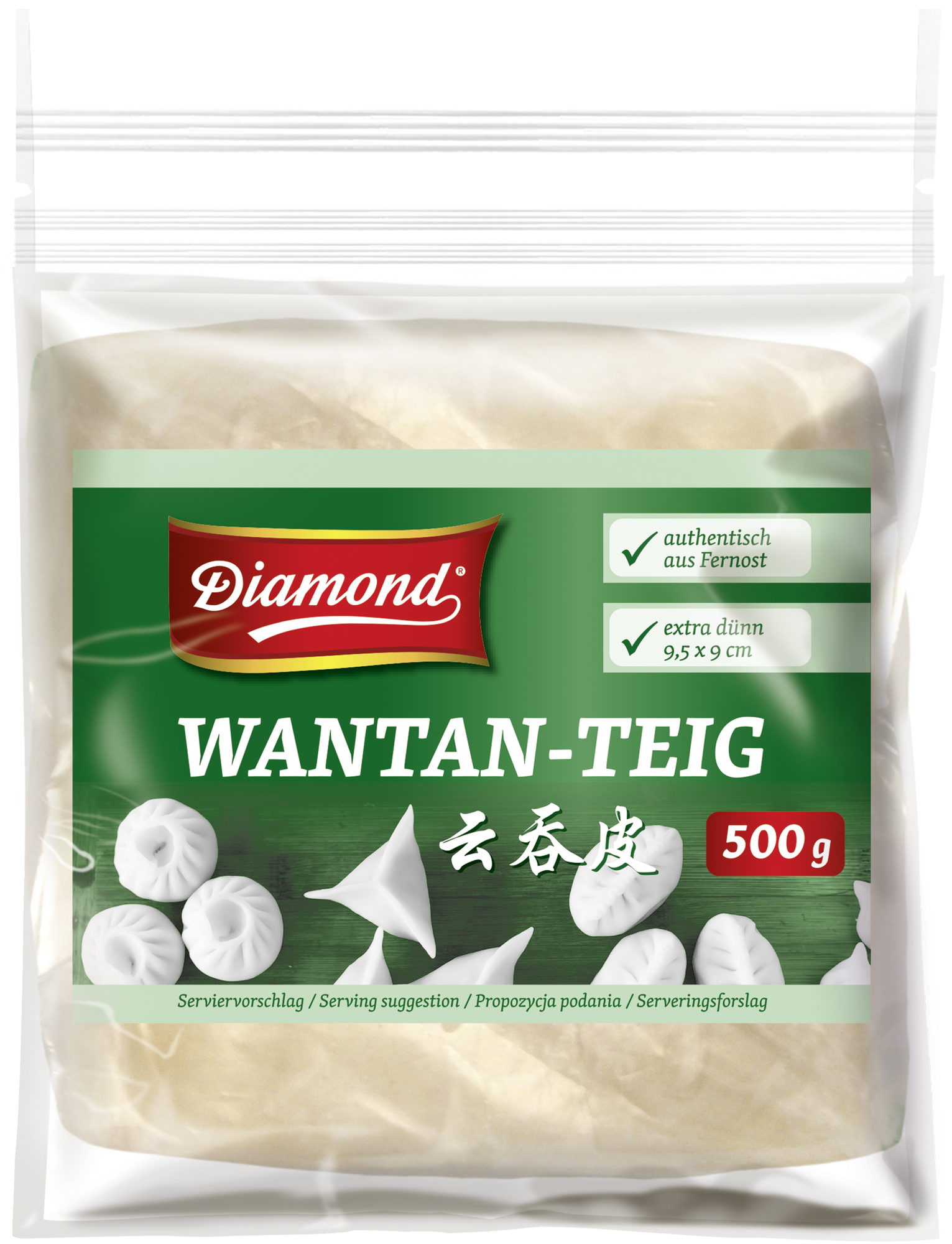 Wantan-Teig extra dünn 500g