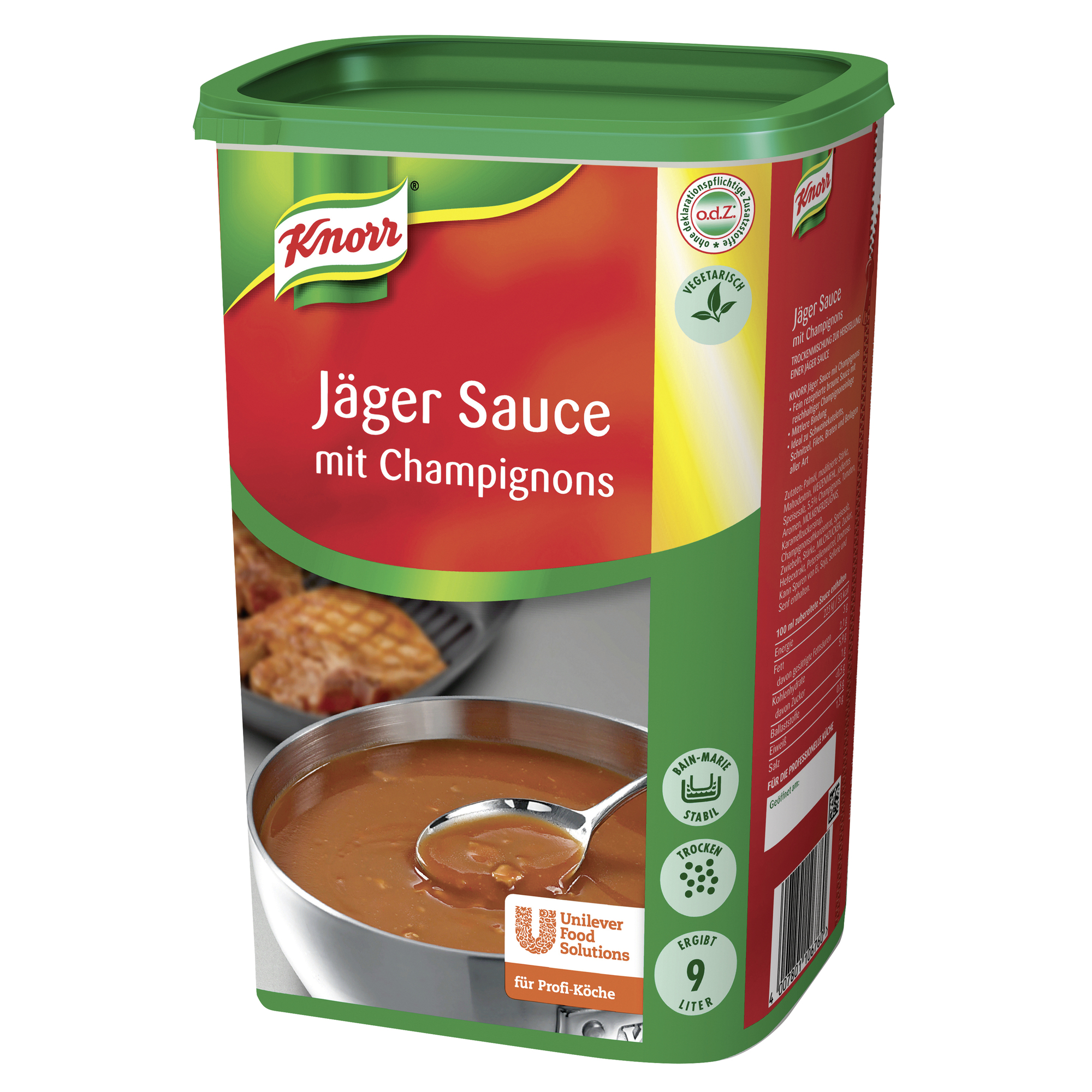 Jägersauce mit Champignons 1000g