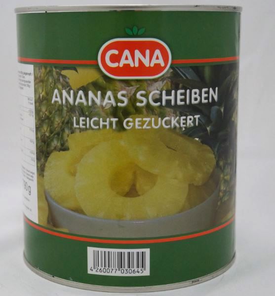 Ananas Scheiben 3100ml