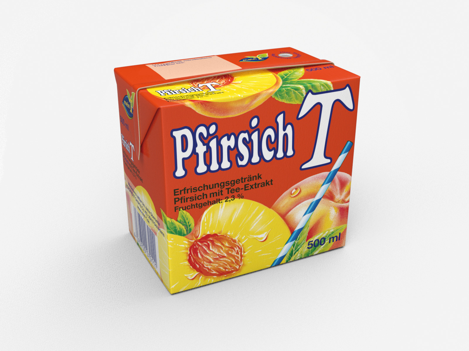 Pfirsich Erfrischungsgetränk 500ml