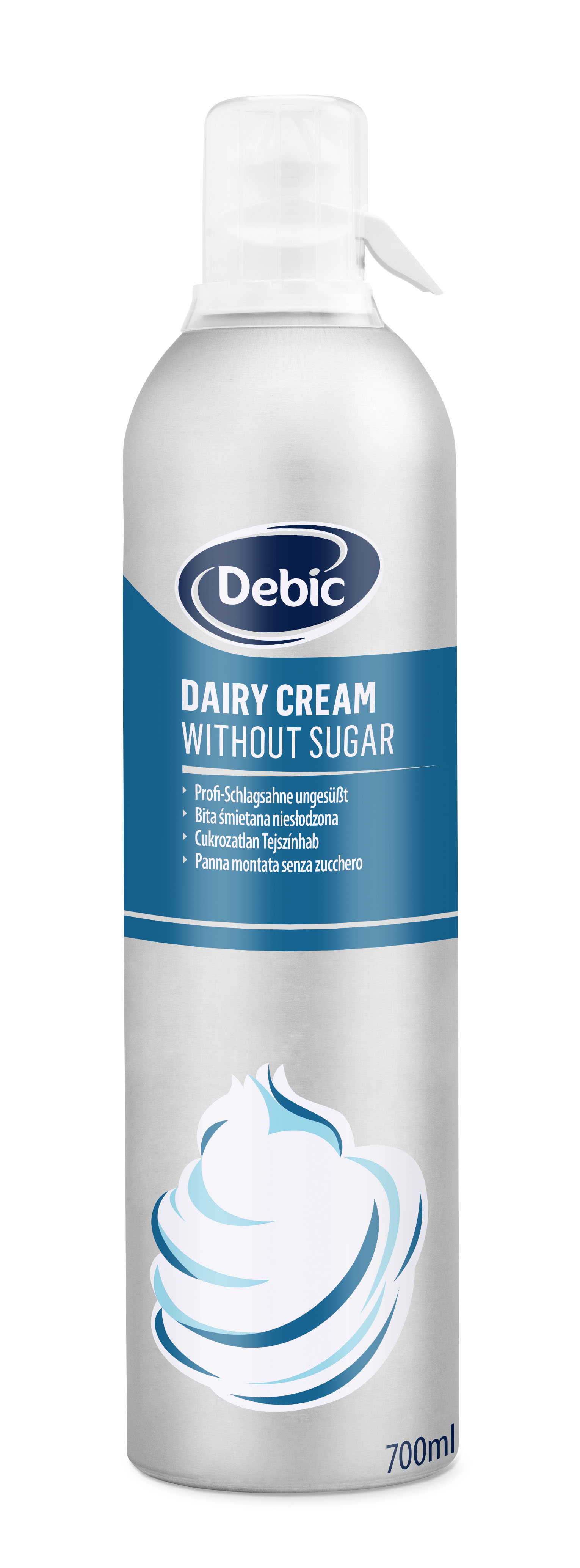 Sprühsahne ungesüßt 700ml