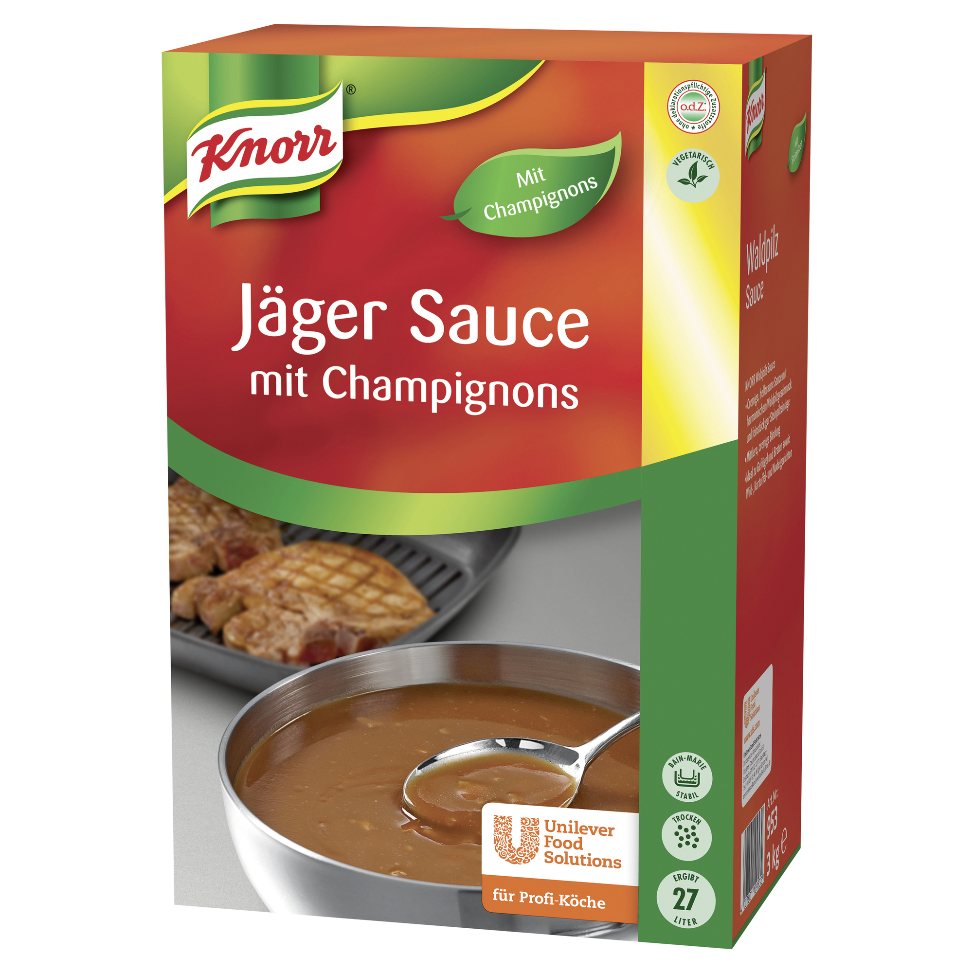 Jäger Sauce mit Champignons 3000g