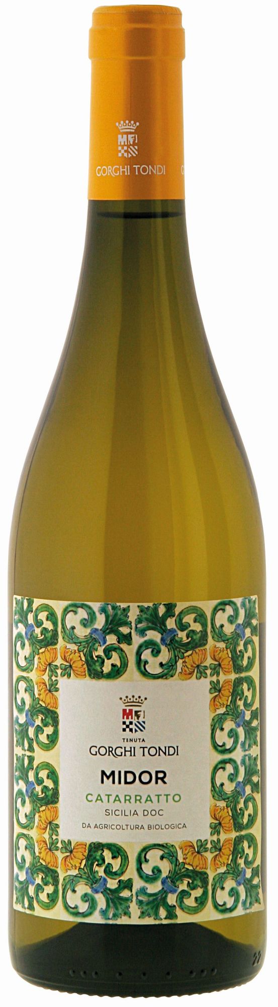 Gorghi Tondi Midor Catarratto Sicilia DOC Biologico, 0,75Ltr