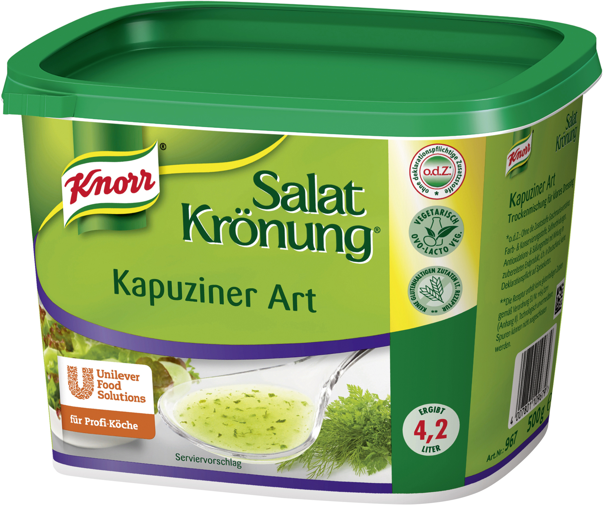 Salatkrönung Kapuziner Art 500g