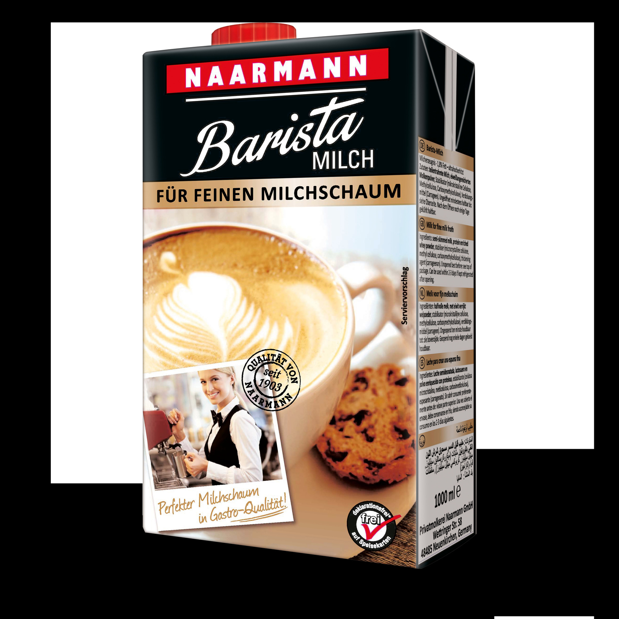 Barista Milch 1,8 % Fett 1000ml