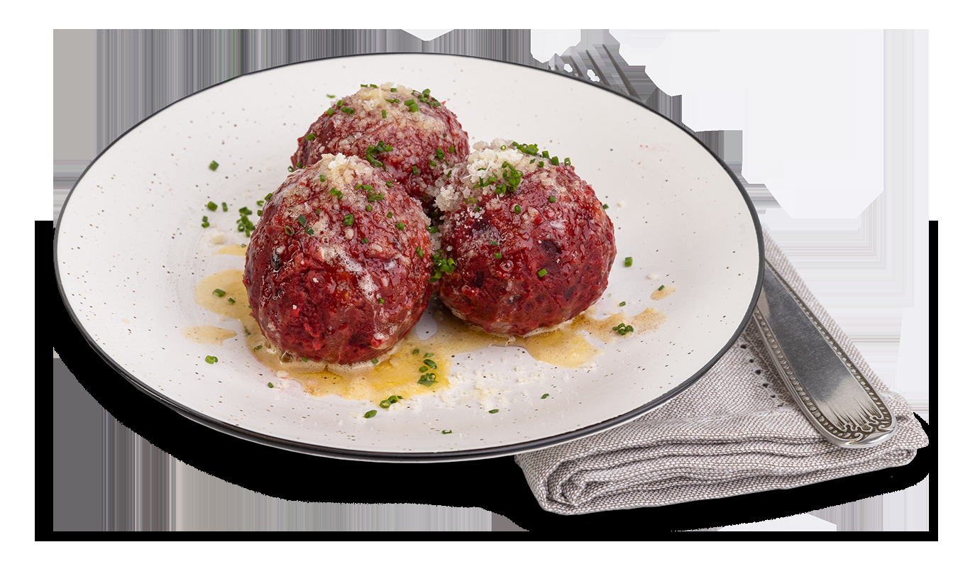 Rohnenknödel, Rote Beete Knödel, 1050g