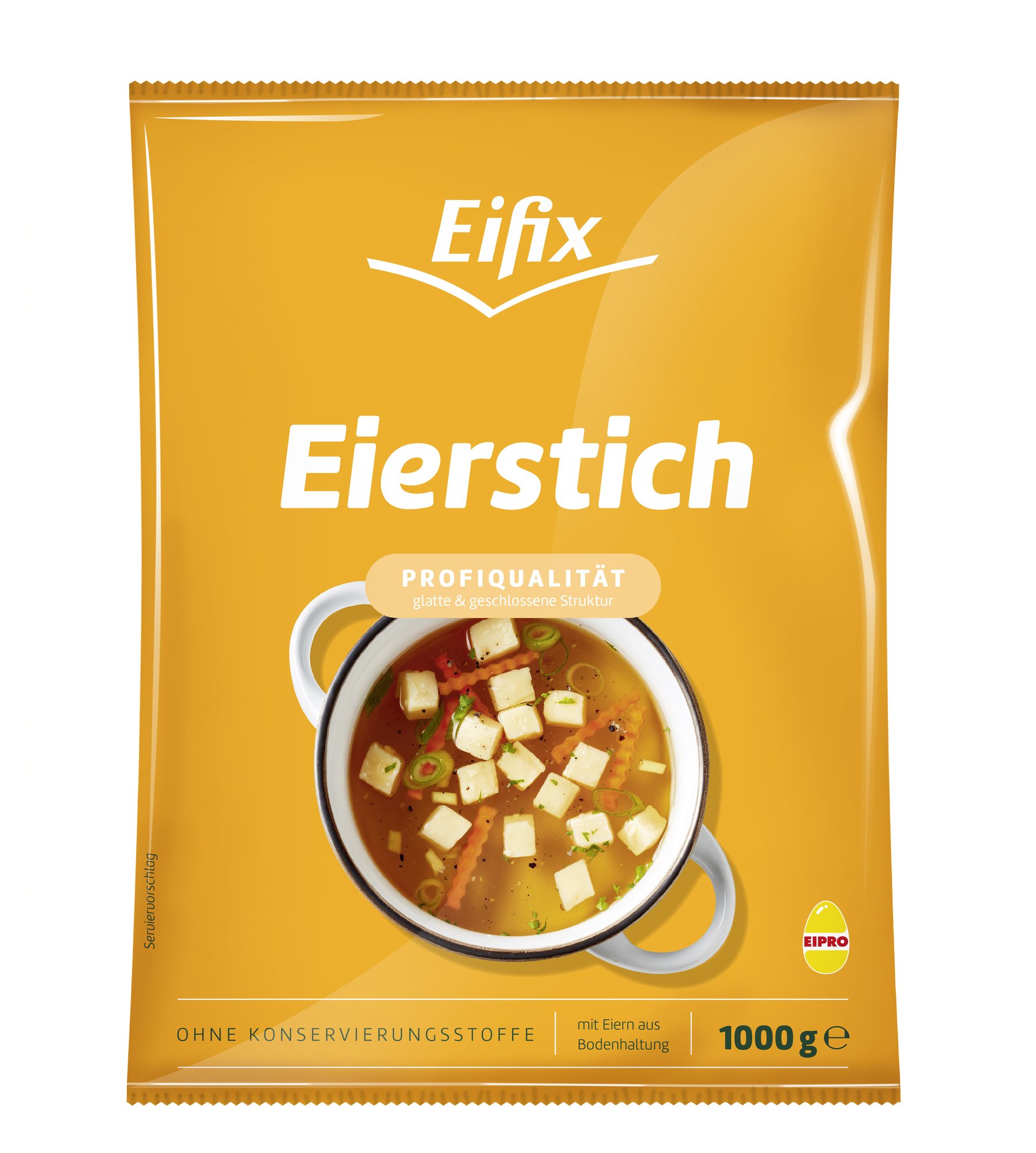 Eierstich gewürfelt 1000g