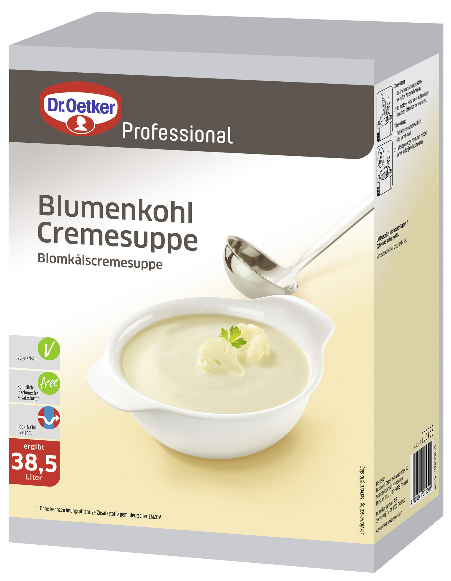 Blumenkohl Cremesuppe 3000g