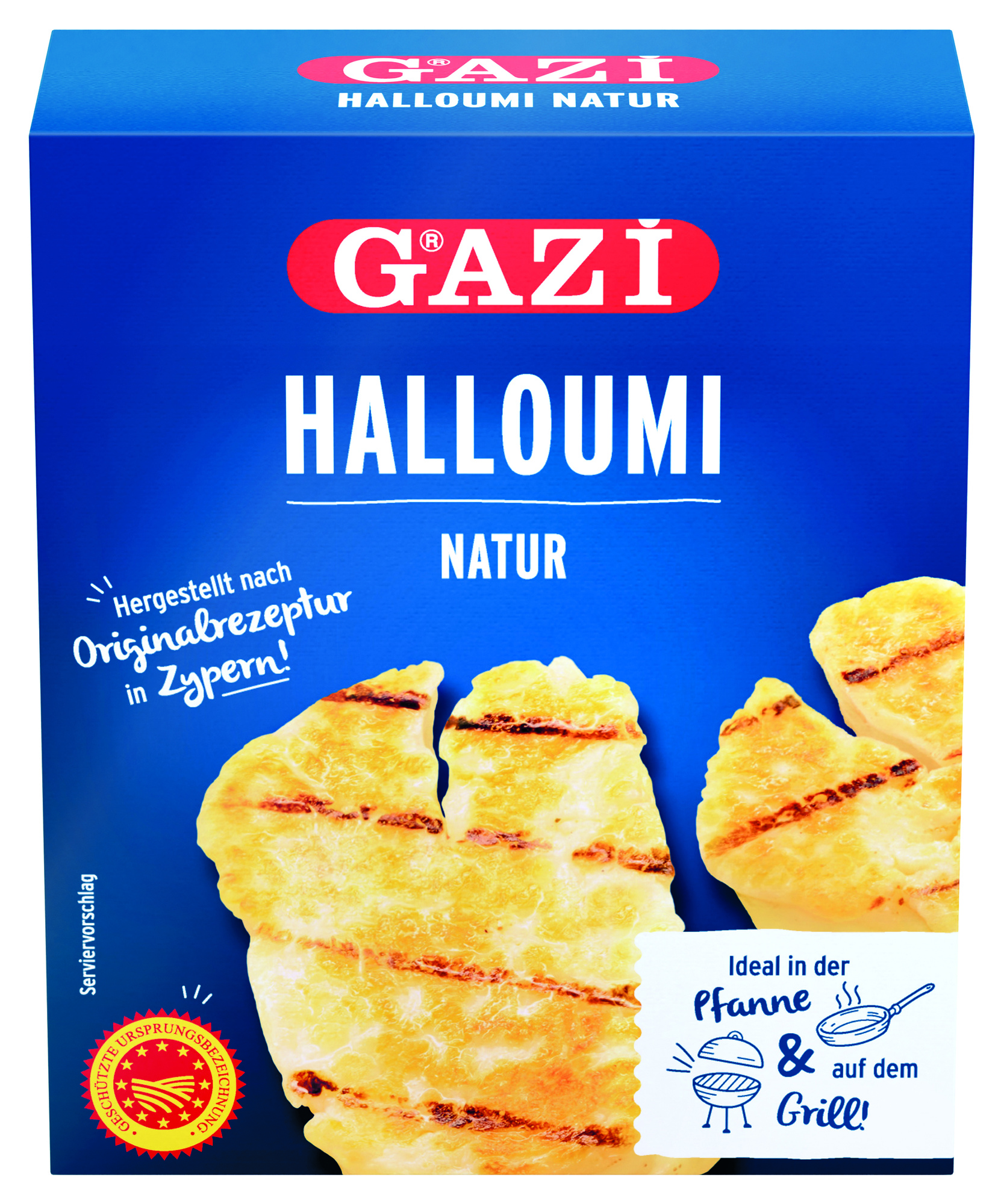 Halloumi Grillkäse 43% Fett i.Tr. aus Zypern 250g