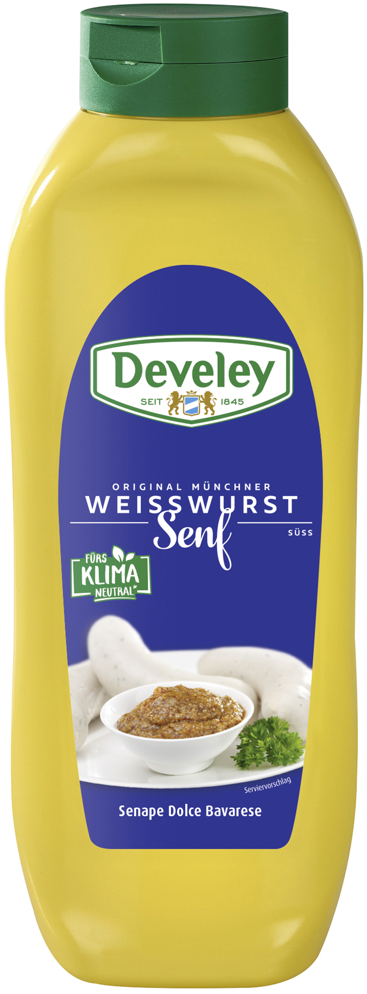 Original Münchner Weisswurst Senf Süss 875ml