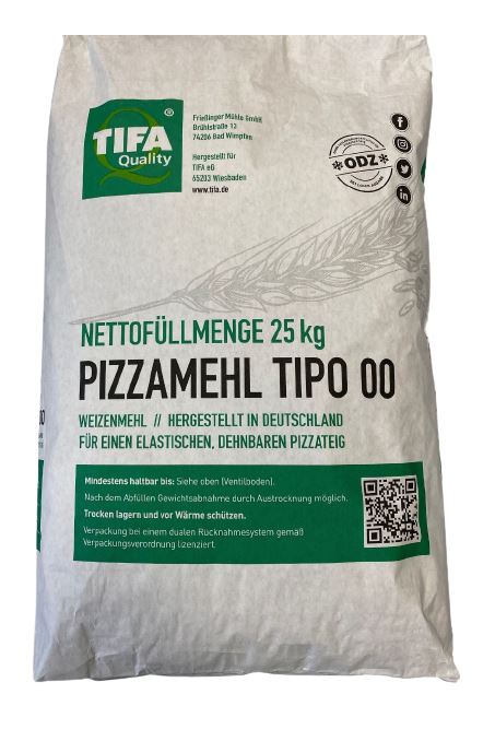 Pizzamehl Tipo 00 25kg