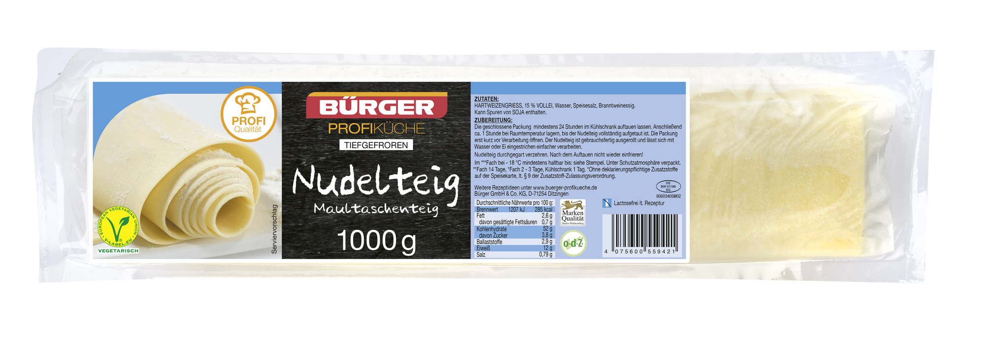 Nudelteig 1000g