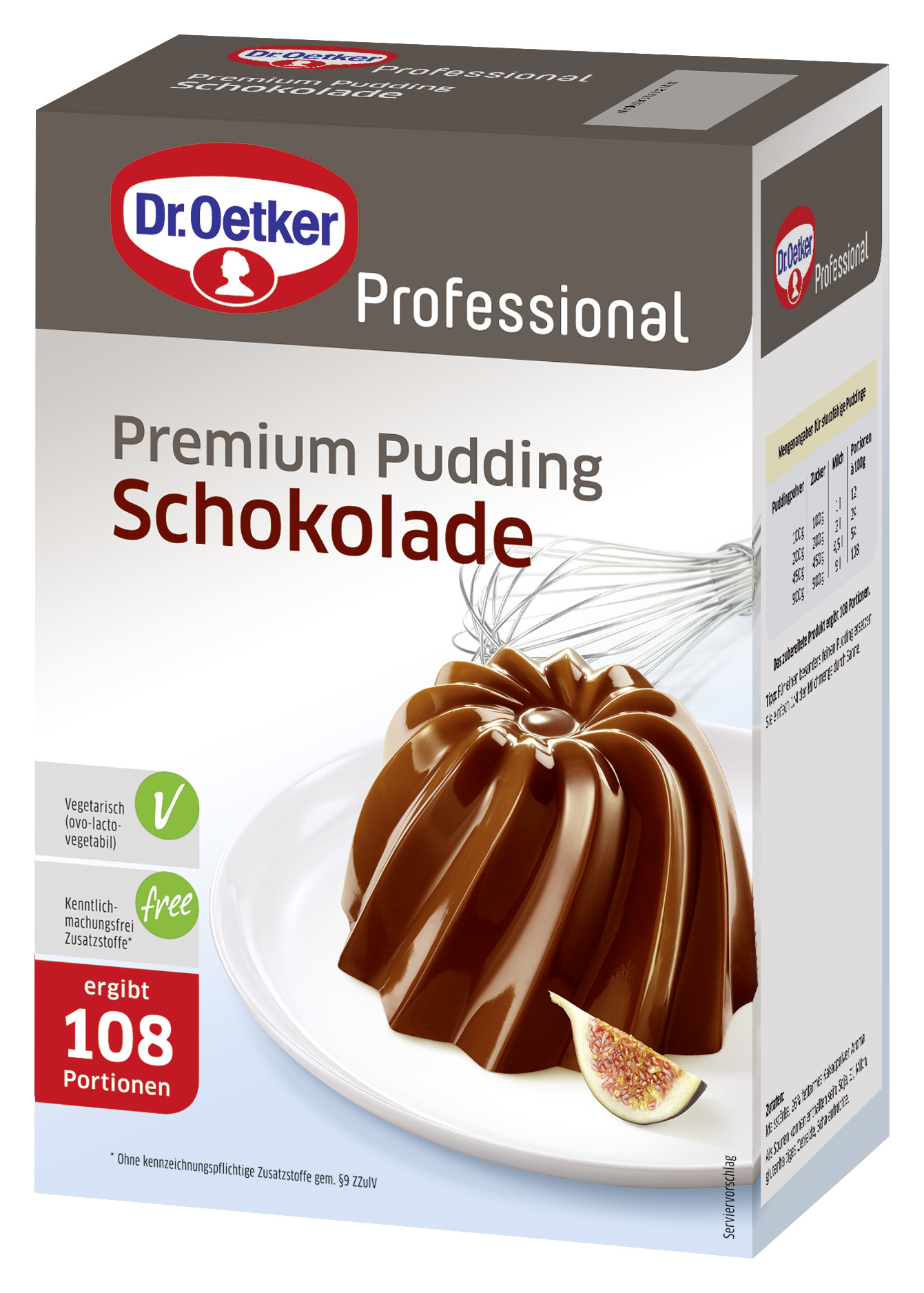 Premium Pudding Schokolade 900g