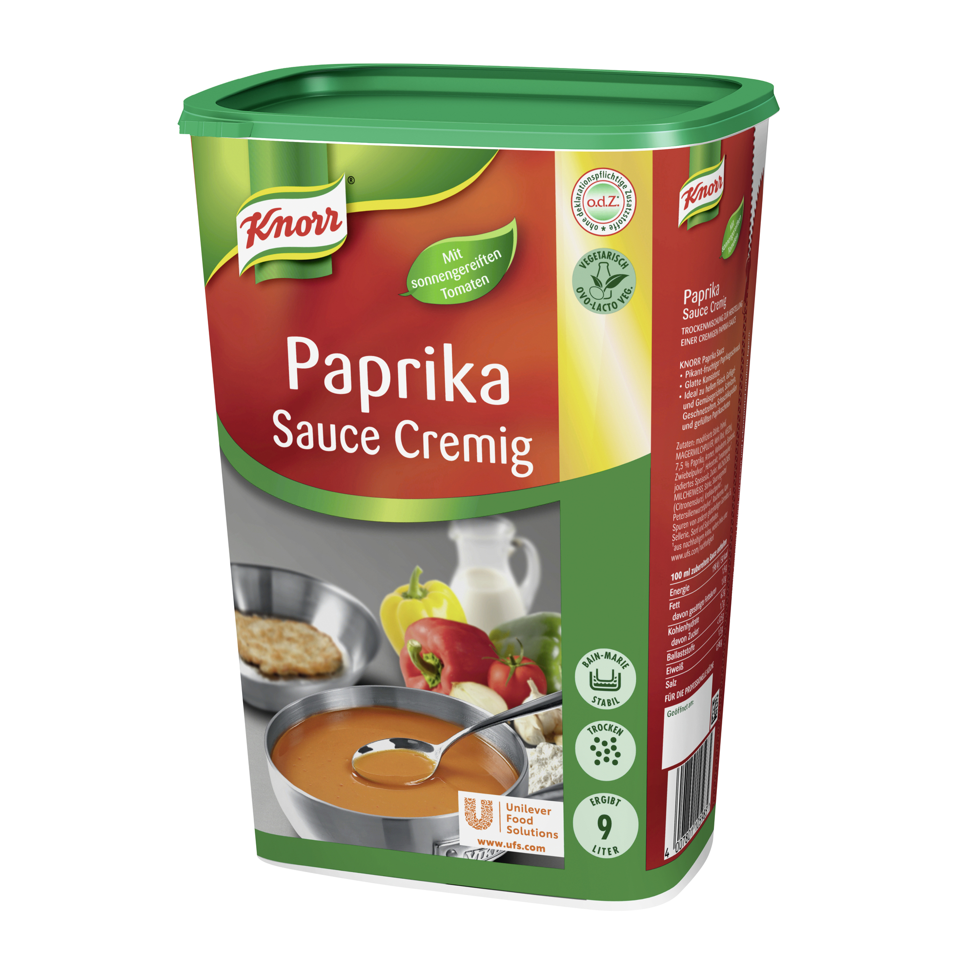 Paprika Sauce Cremig 1000g