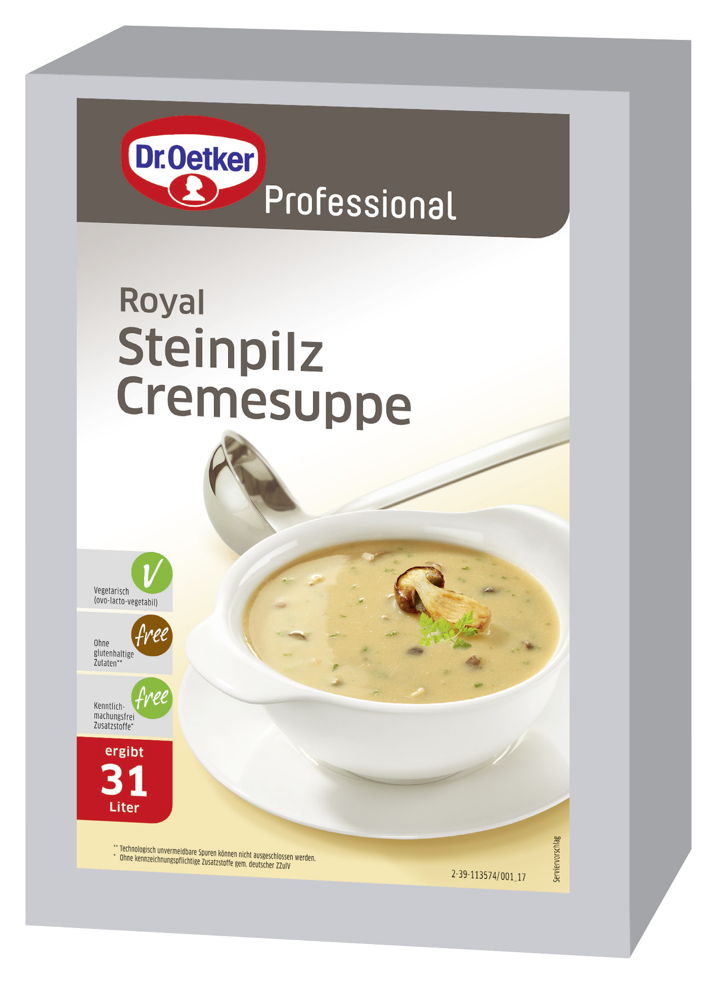 Royal Steinpilz Cremesuppe 3000g