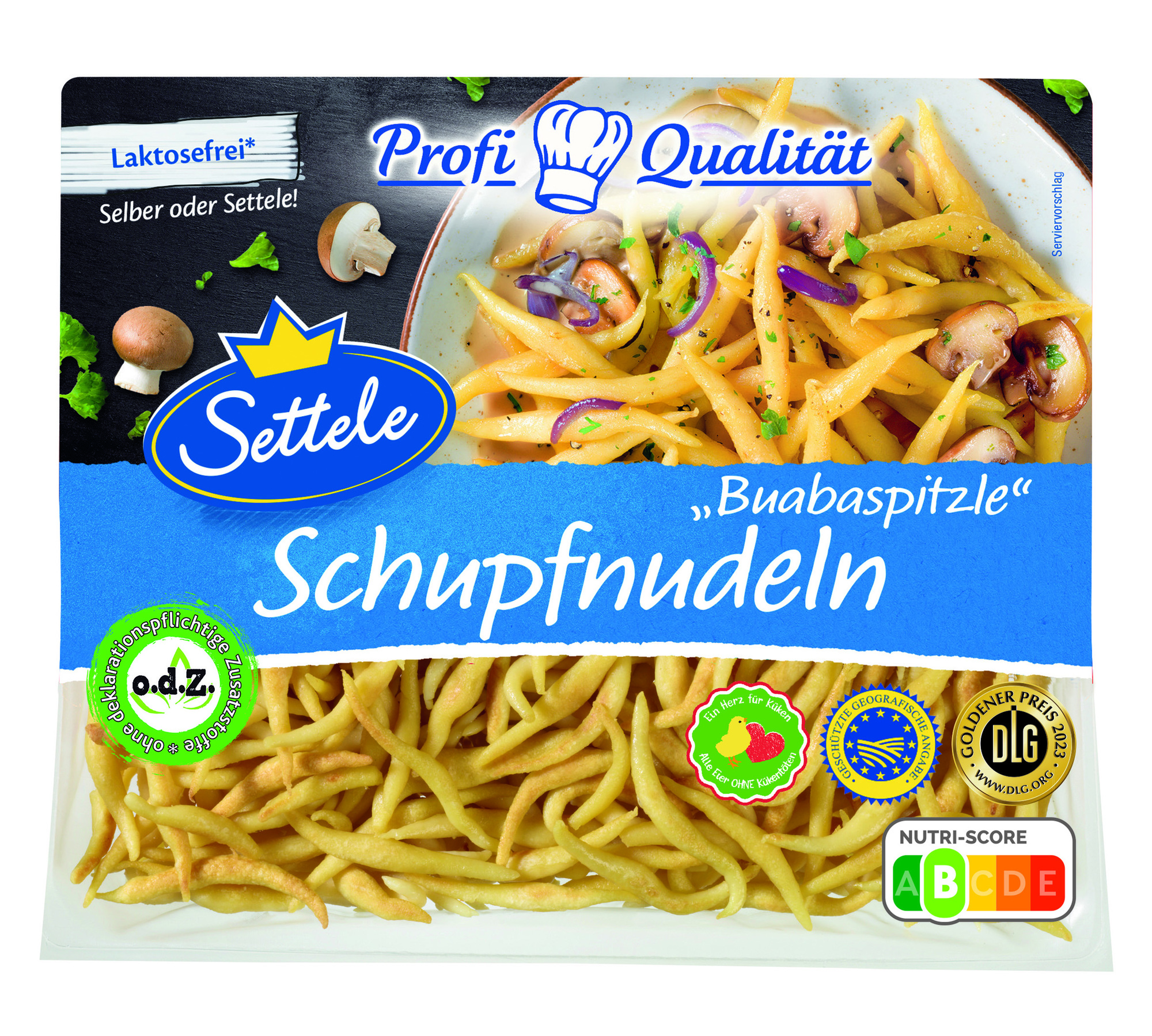 Buabaspitzle Schupfnudeln 2500g