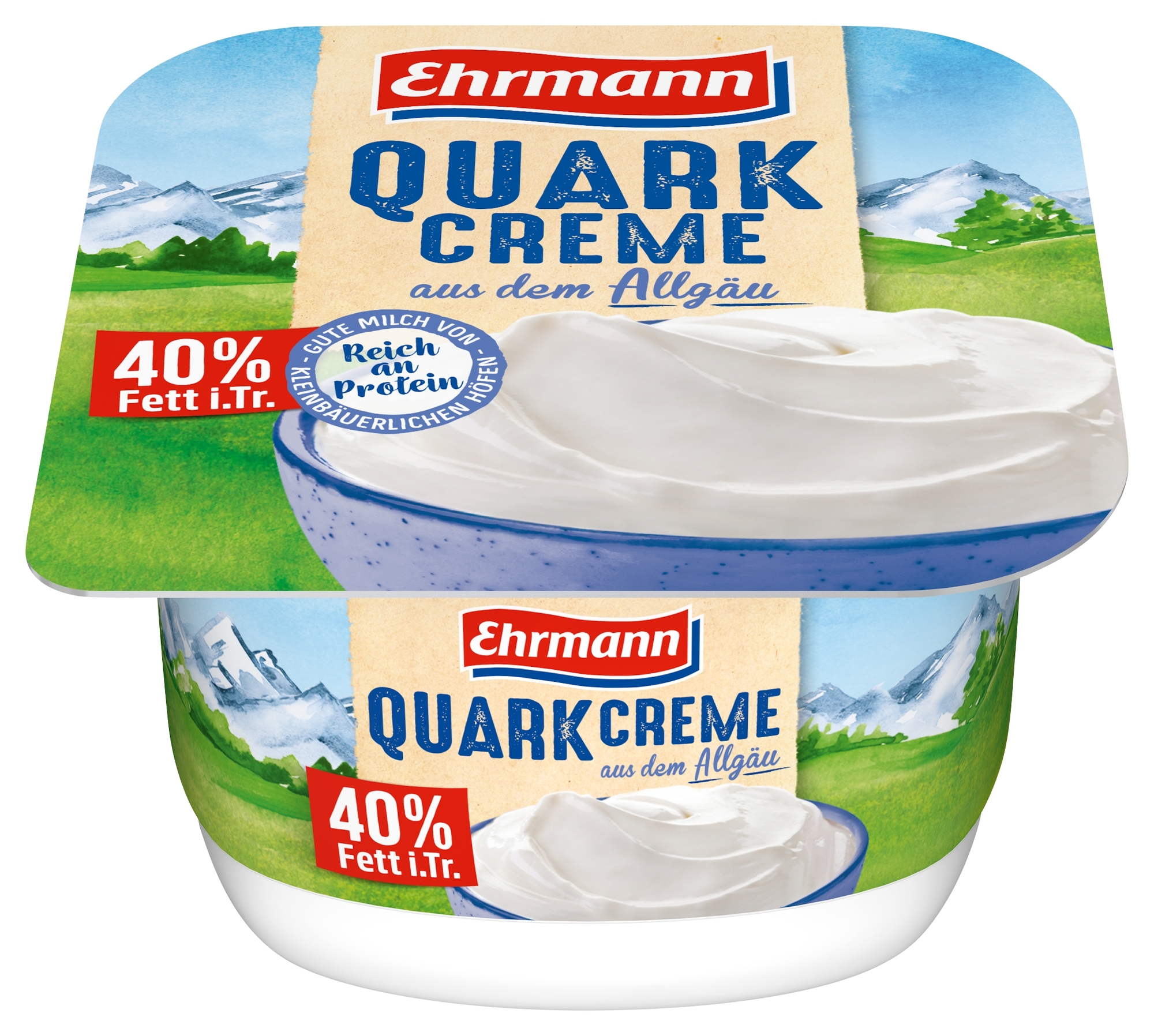 Allgäuer Quark Creme 40% Fett 250g