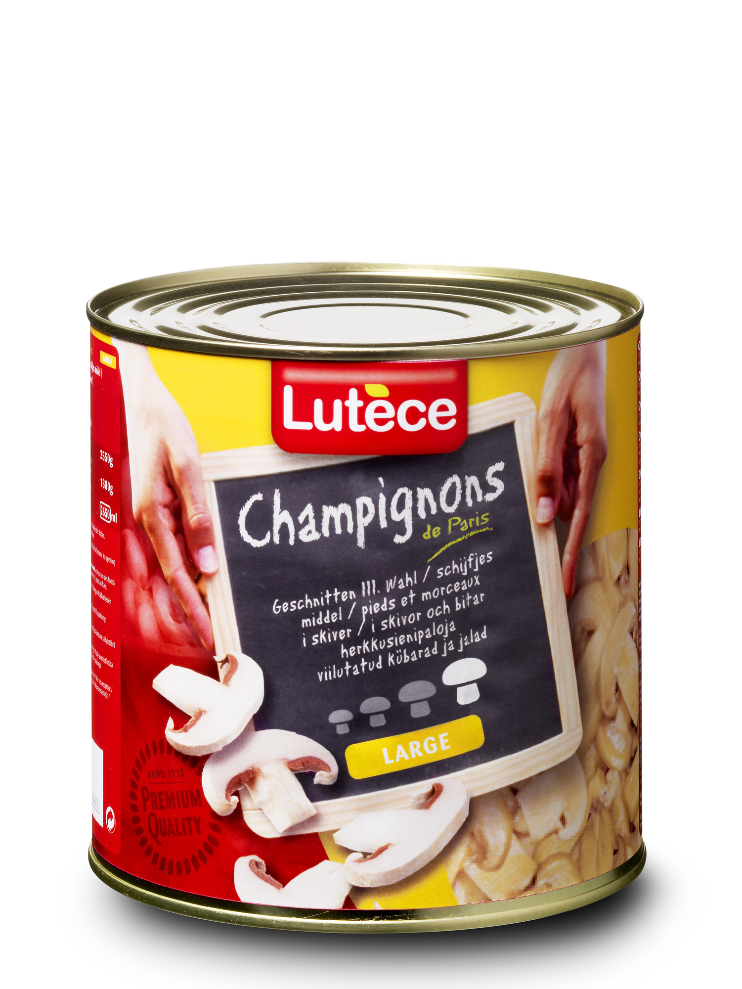 Champignon 3. Wahl geschnitten 2650g