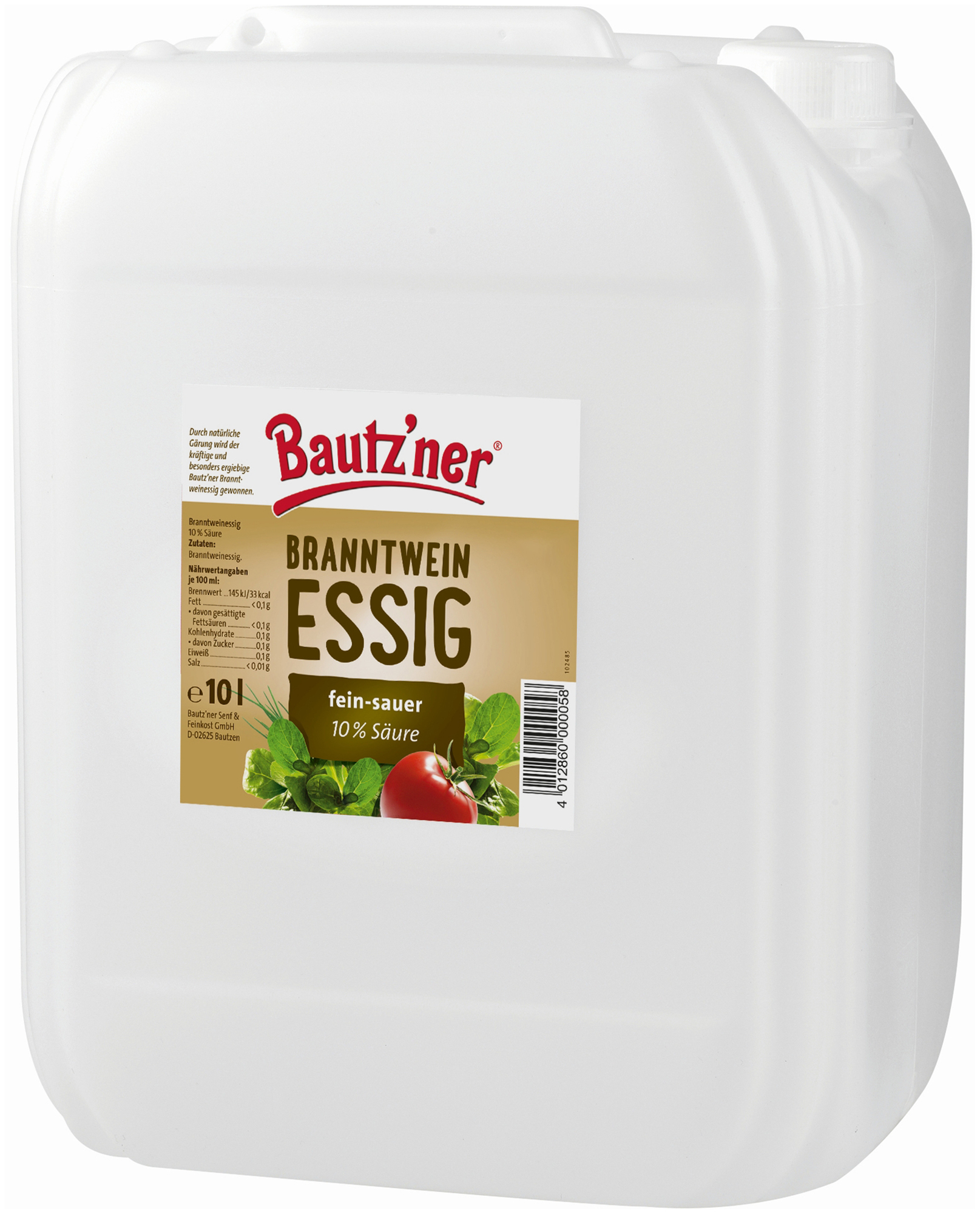 Branntweinessig 10 % 10Ltr