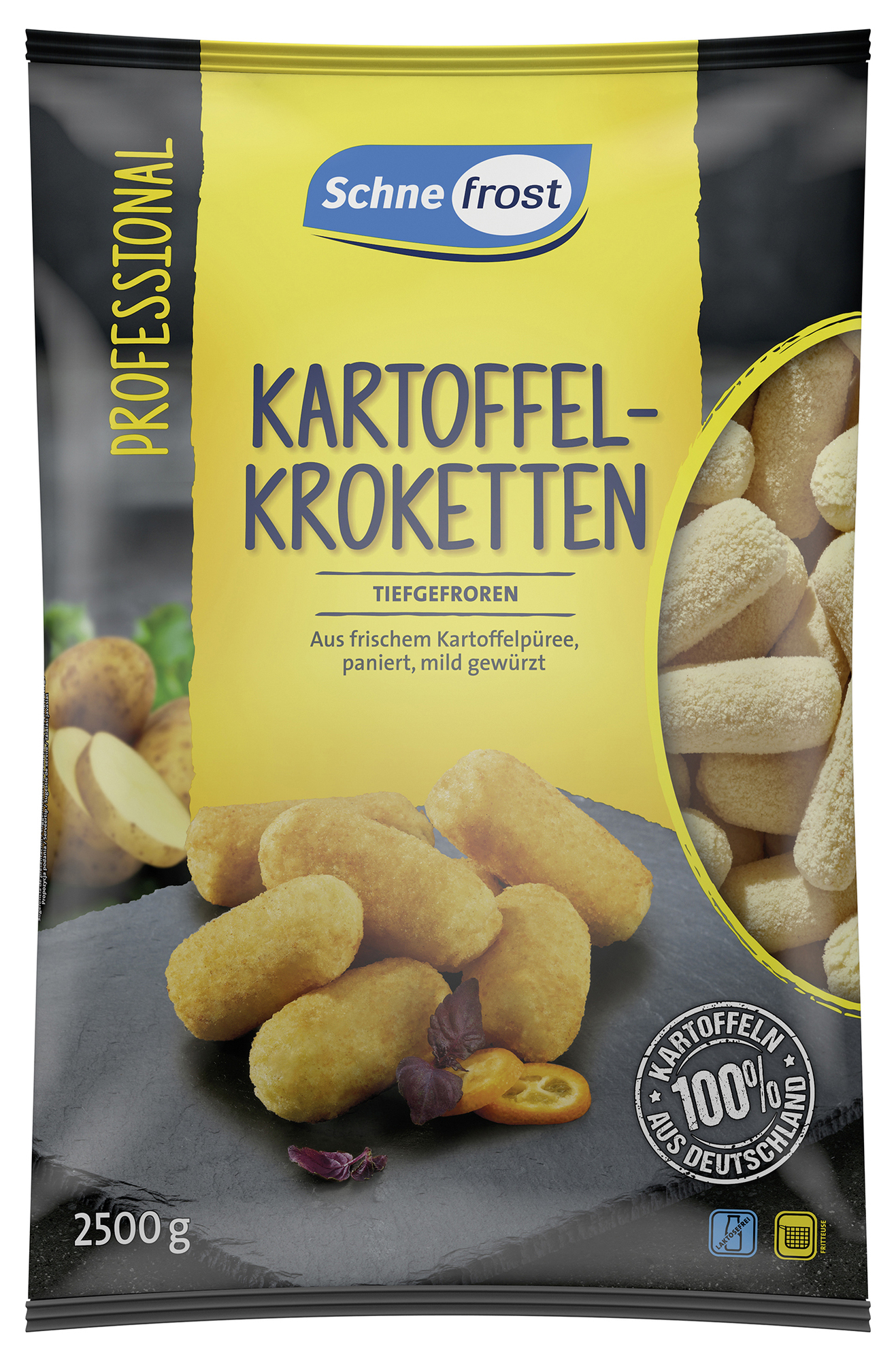 Kartoffelkroketten 20g, 2500g