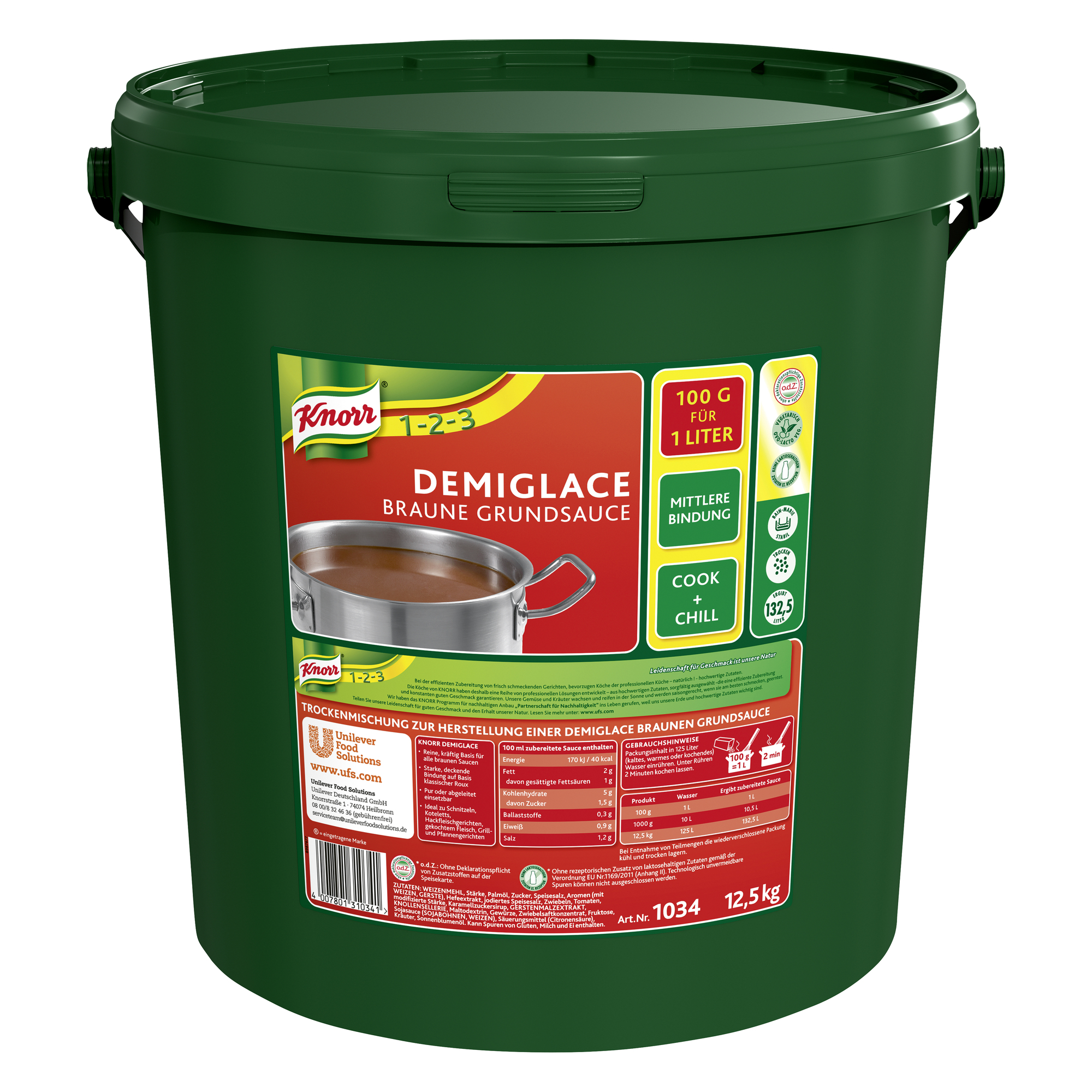 Demiglace Braune Grundsauce 12,5kg