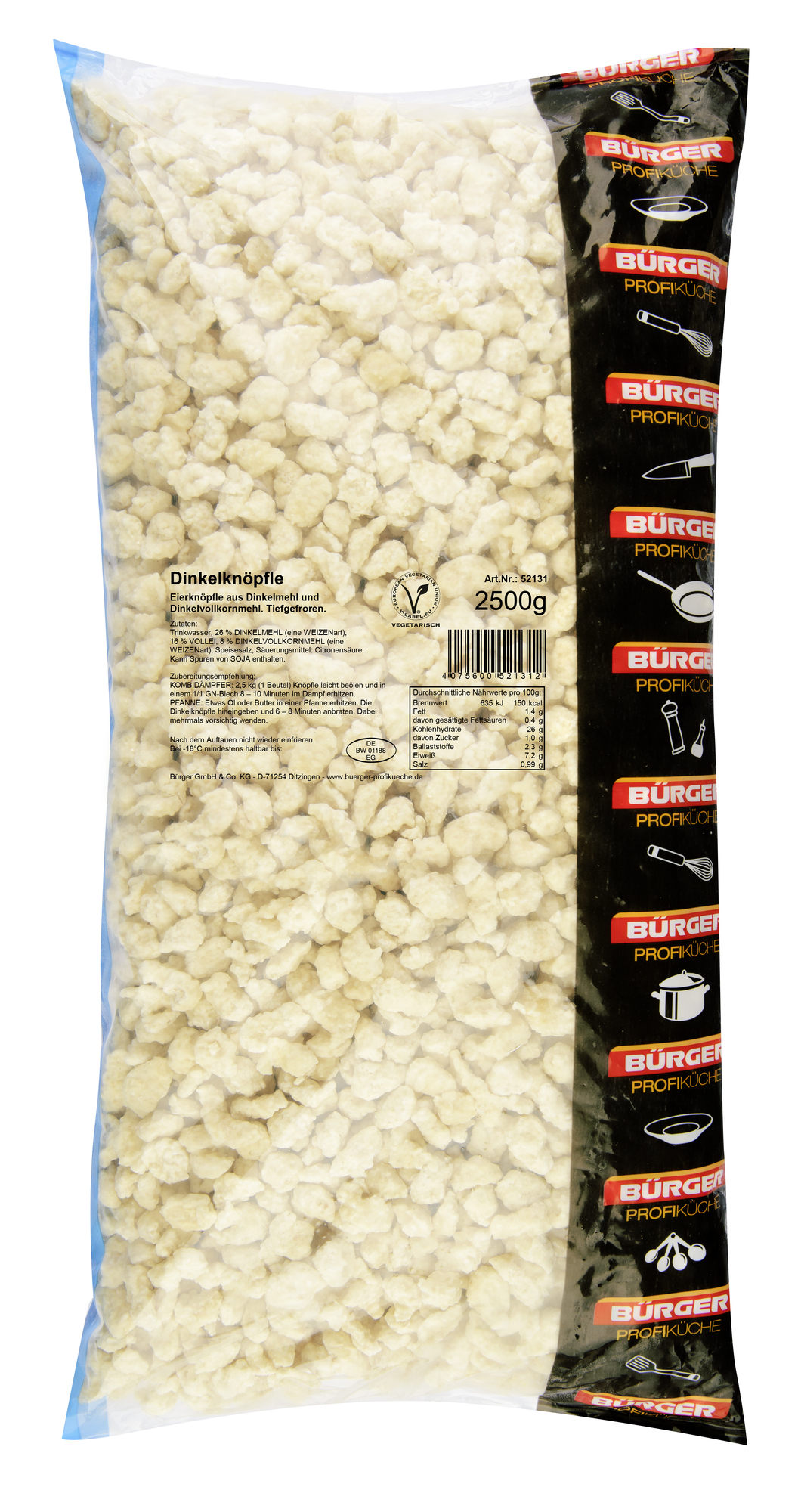 Dinkelknöpfle 2500g