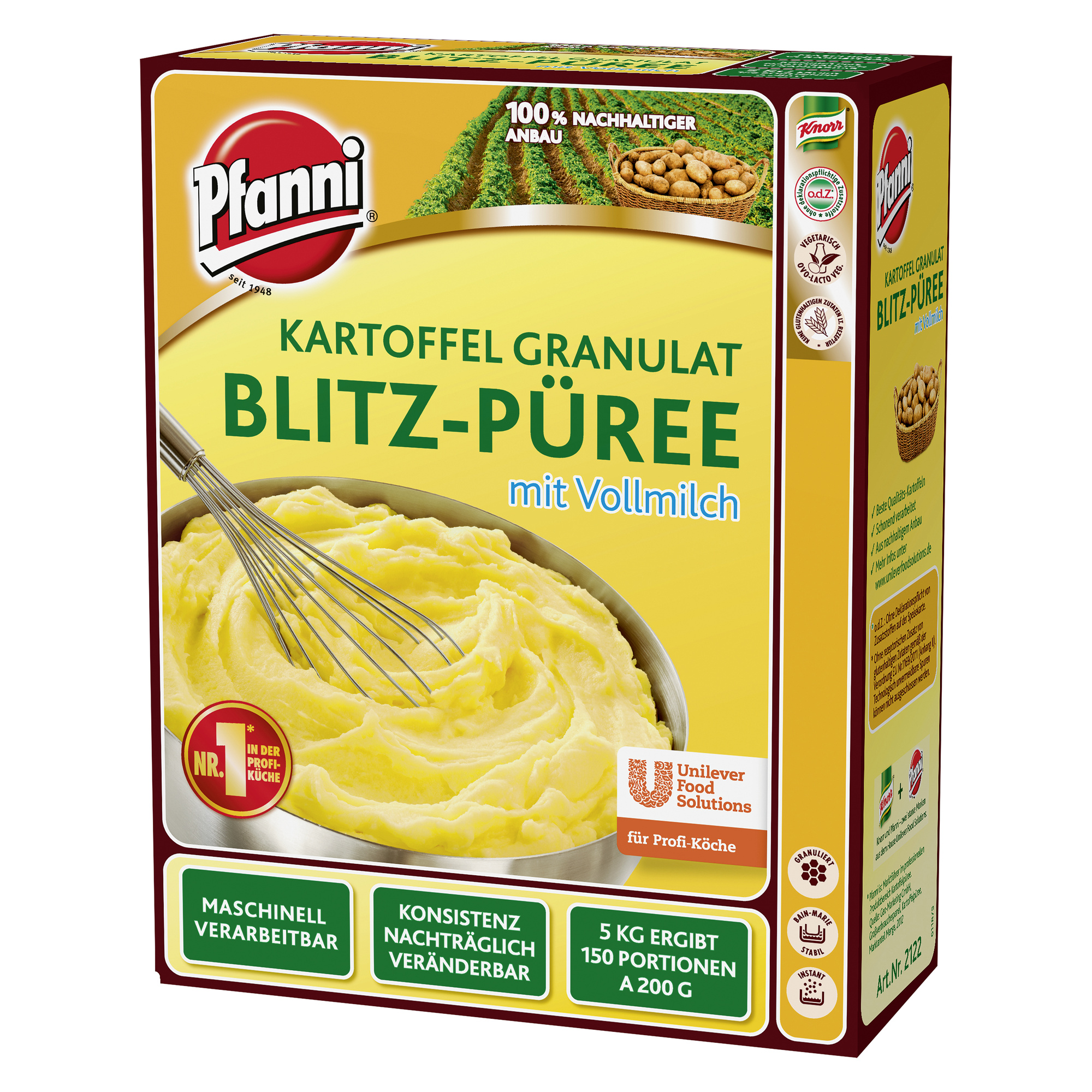 Kartoffel Granulat Blitz-Püree 5000g