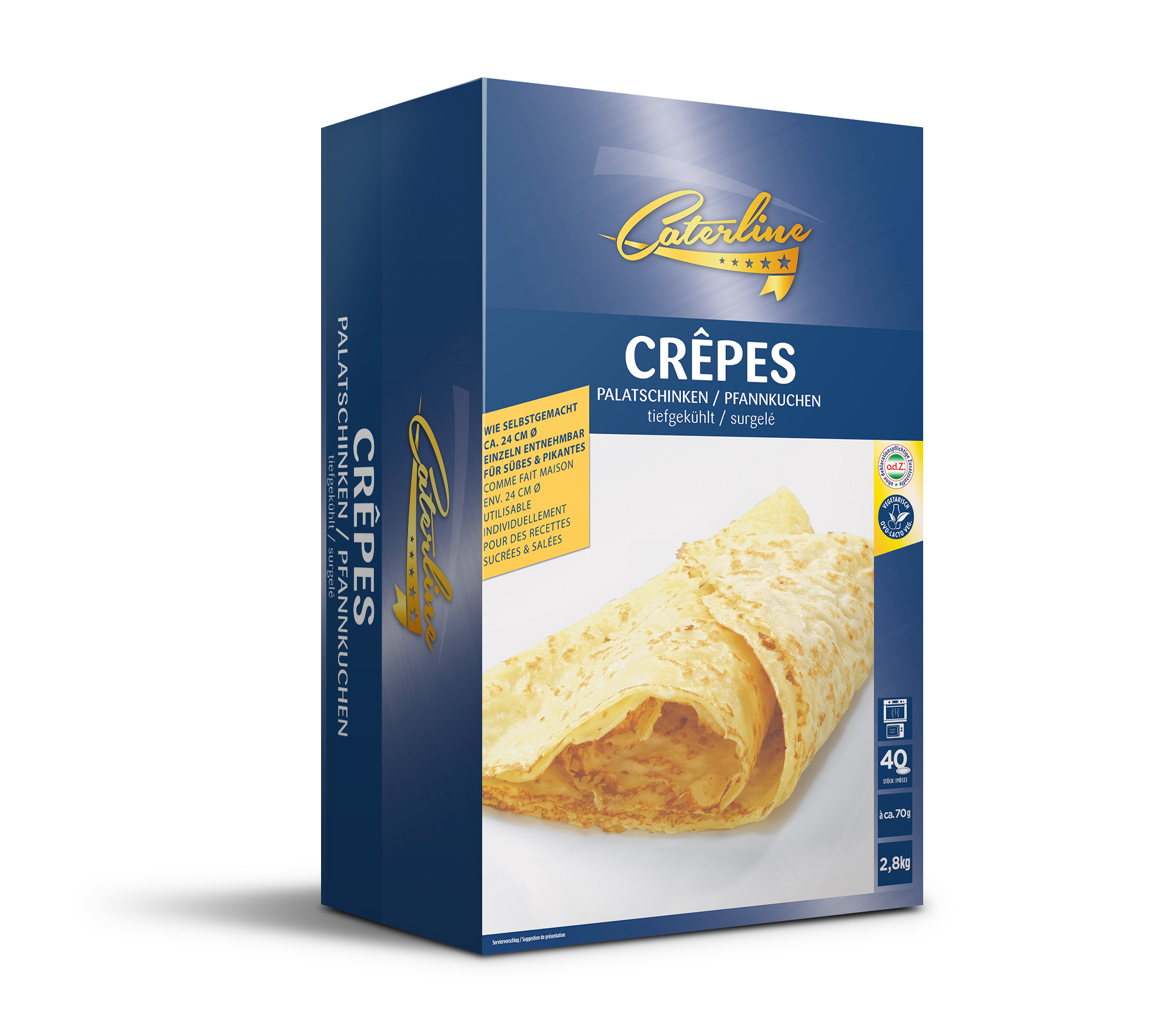 Crêpes ungefüllt 70g