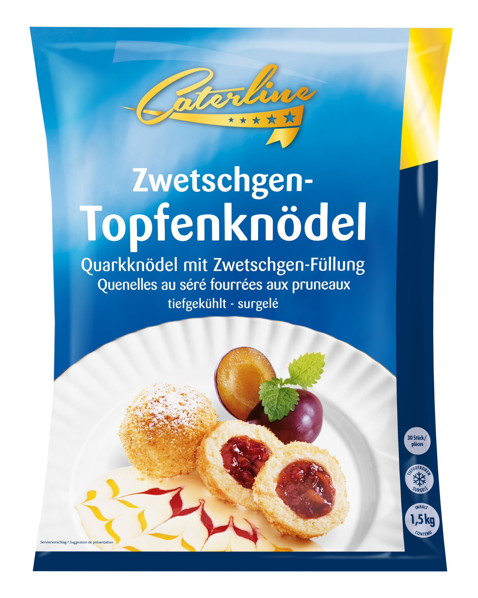 Zwetschgen-Topfenknödel 50g