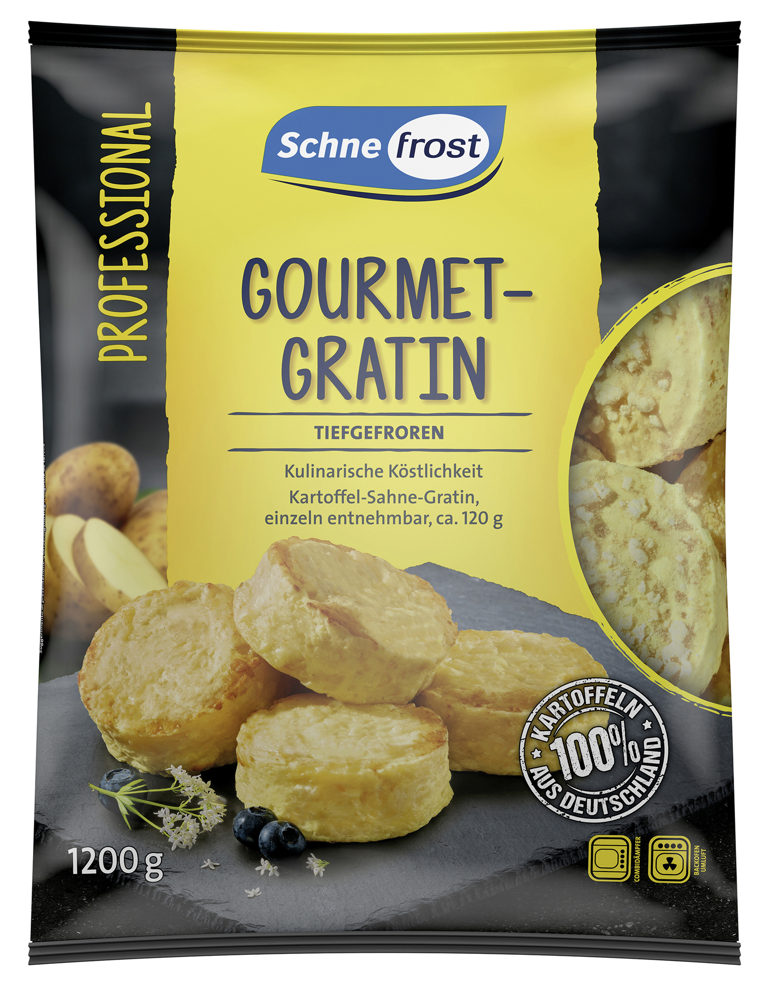 Gourmet-Gratin 120g, 1200g