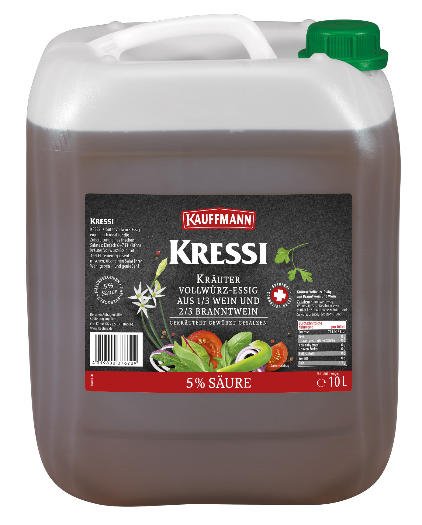 Kressi Vollwürzessig 5 % 10Ltr