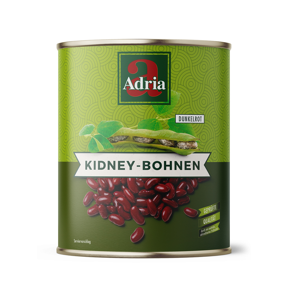 Kidneybohnen dunkelrot 850ml