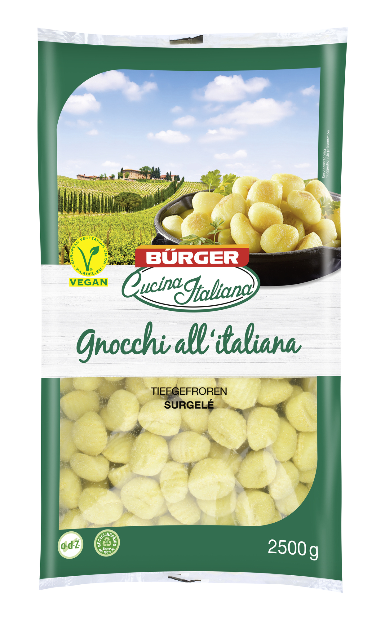 Gnocchi all Italiana 2500g