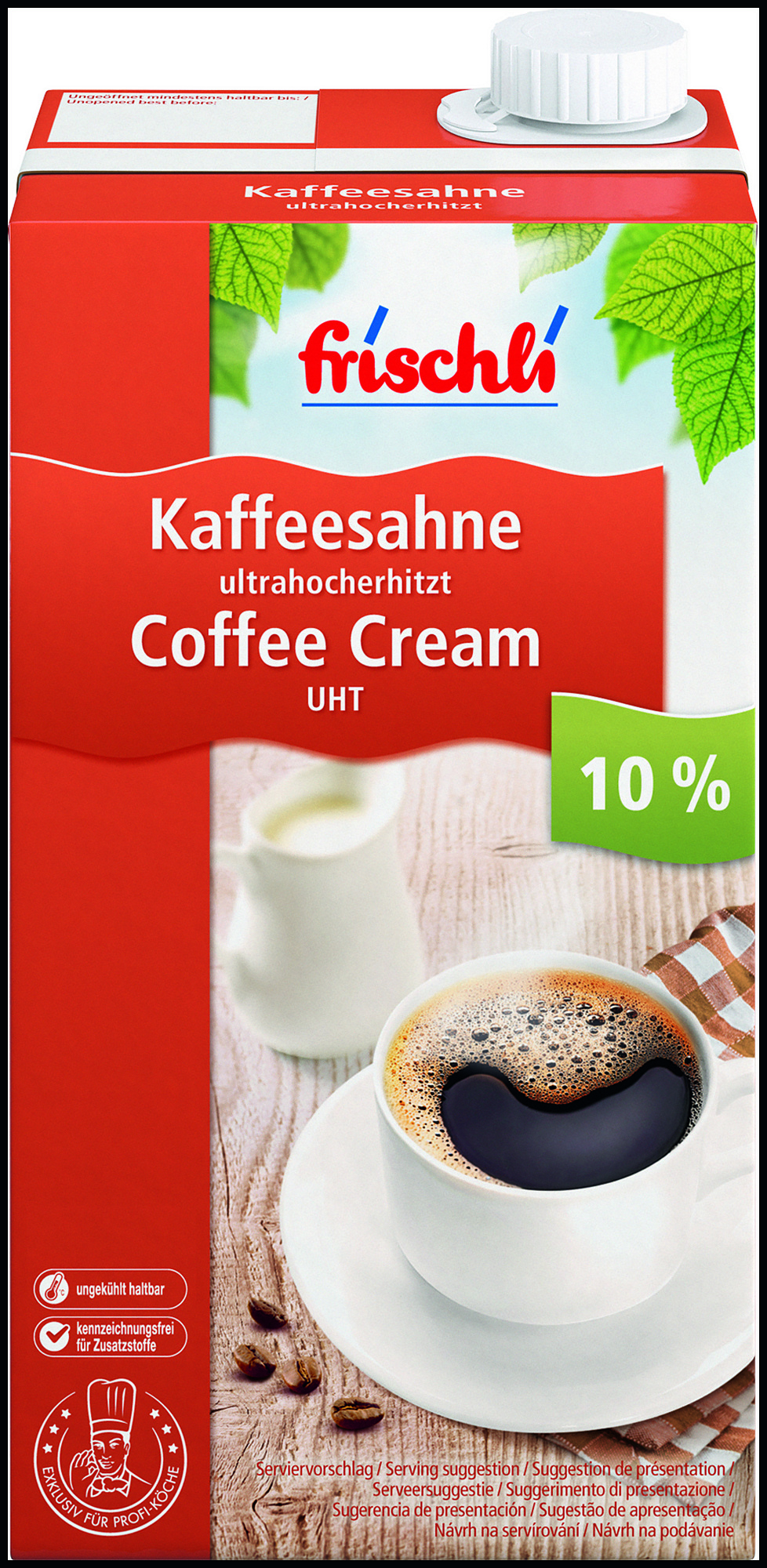 H-Kaffeesahne 10% Fett 1000g