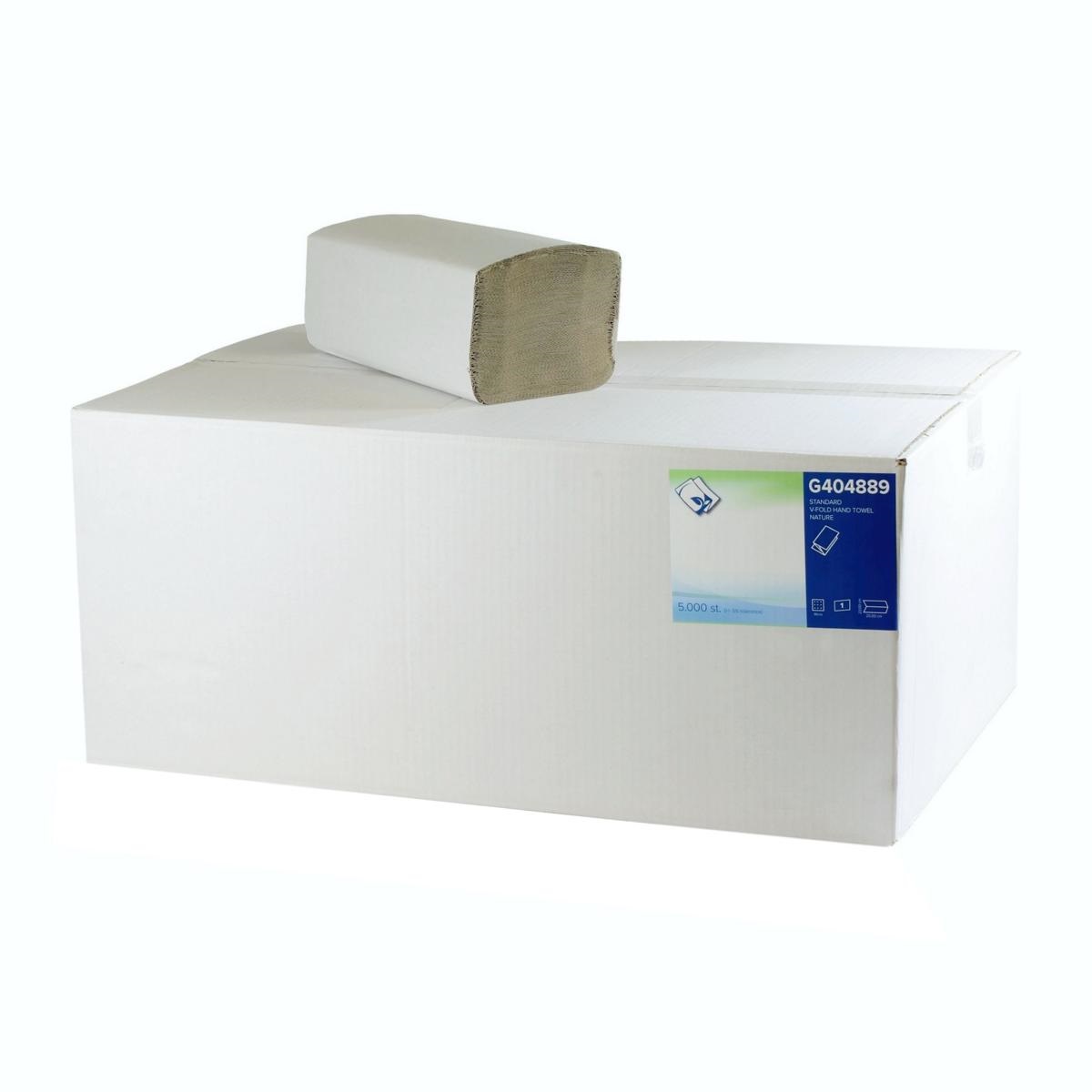 Papierhandtücher Soft Natur 1-lagig a 180 Blatt