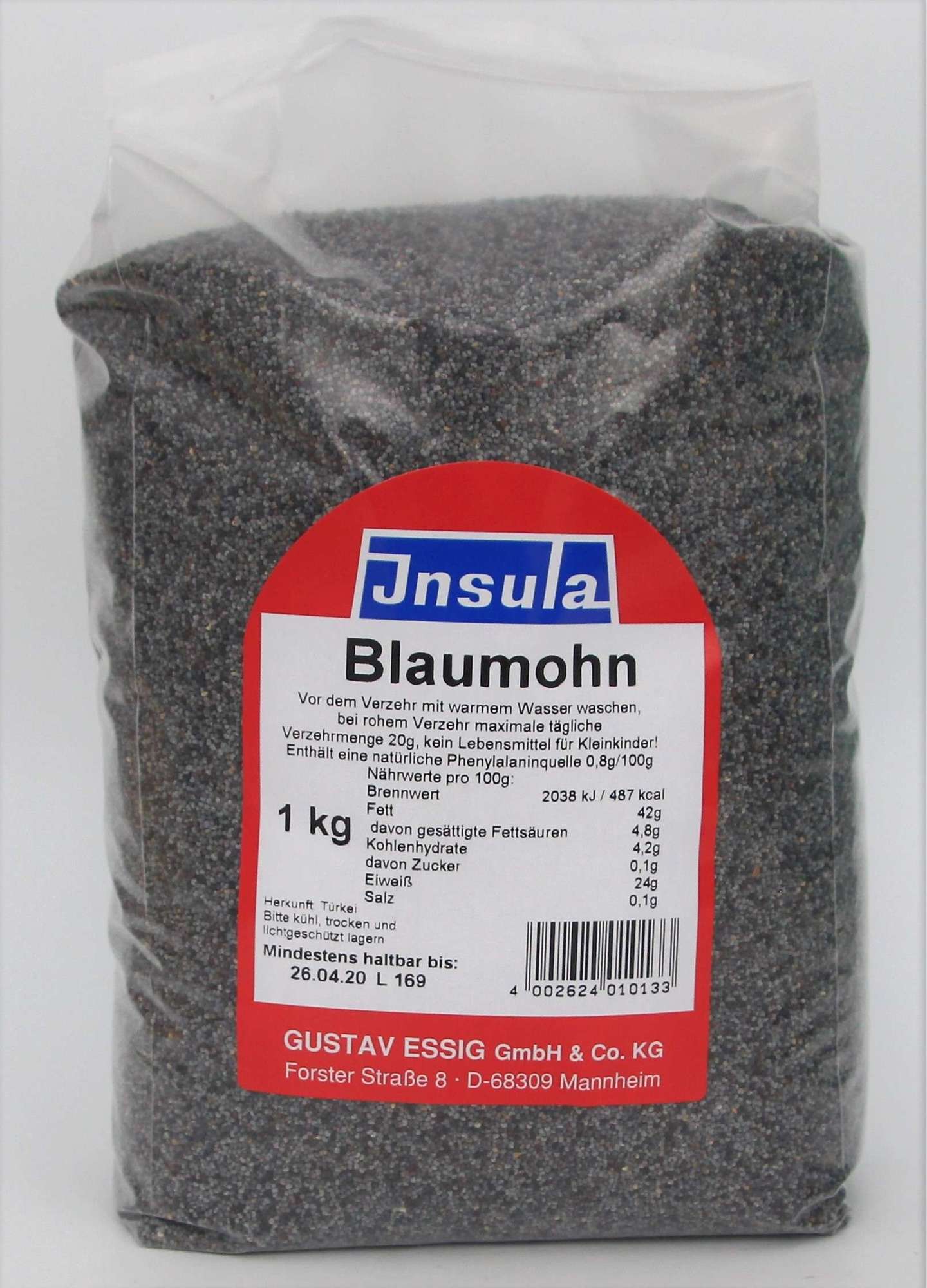 Blaumohn 1000g