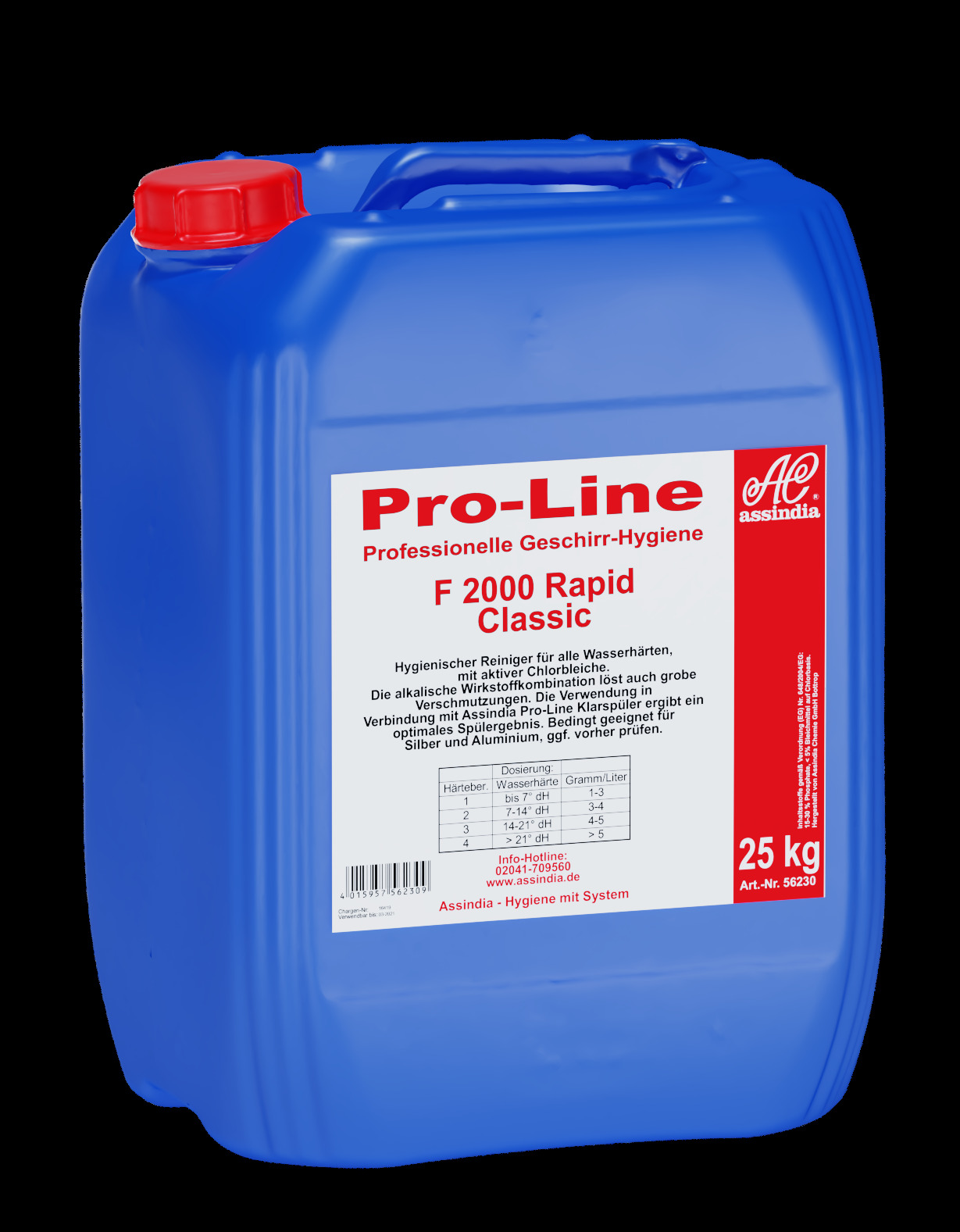 Pro Line Professionelle Geschirspül-Hygiene F 2000 Rapid Classic 25kg