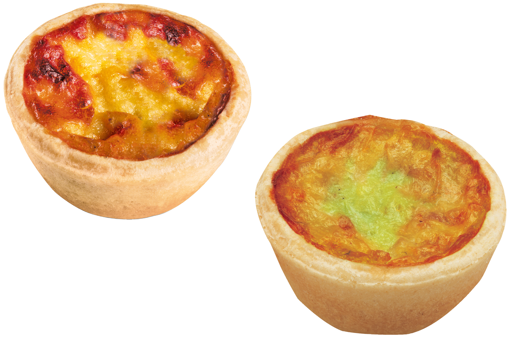 Mini-Quiches 2-fach sortiert á 16,3g