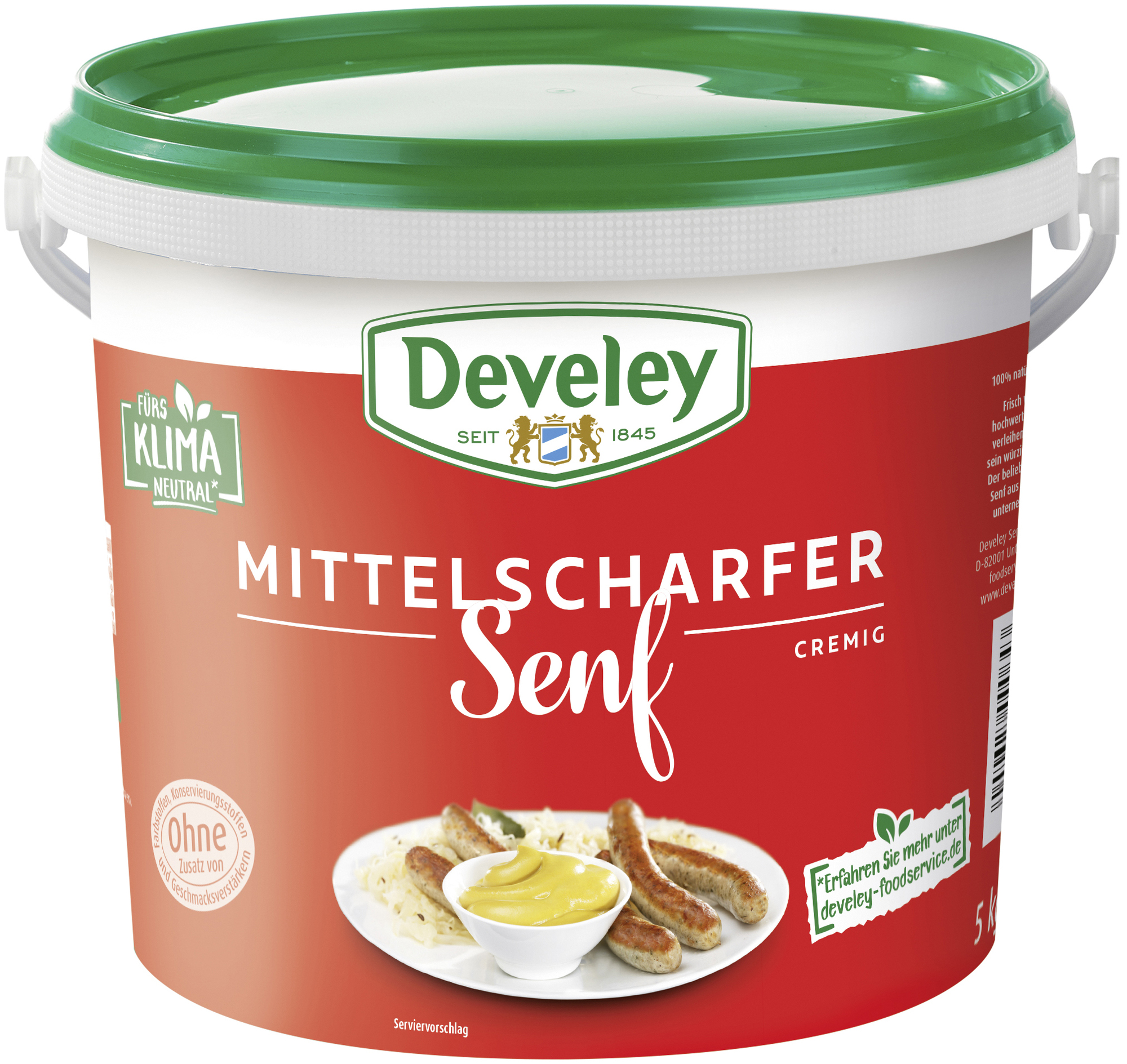 Mittelscharfer Senf 5000g