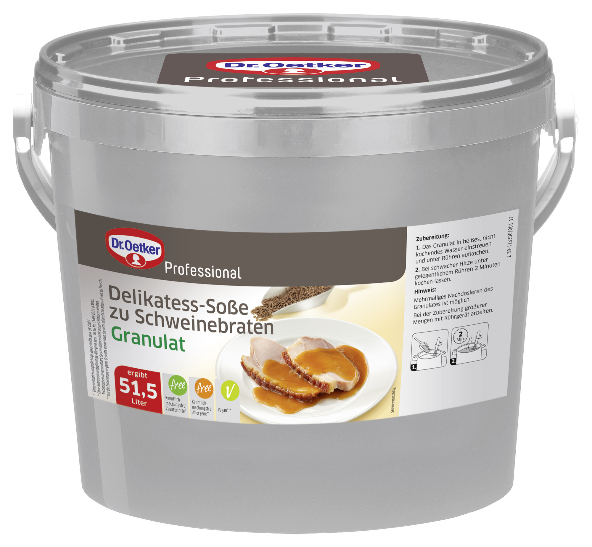 Delikatess-Soße zu Schweinebraten Granulat 5000g
