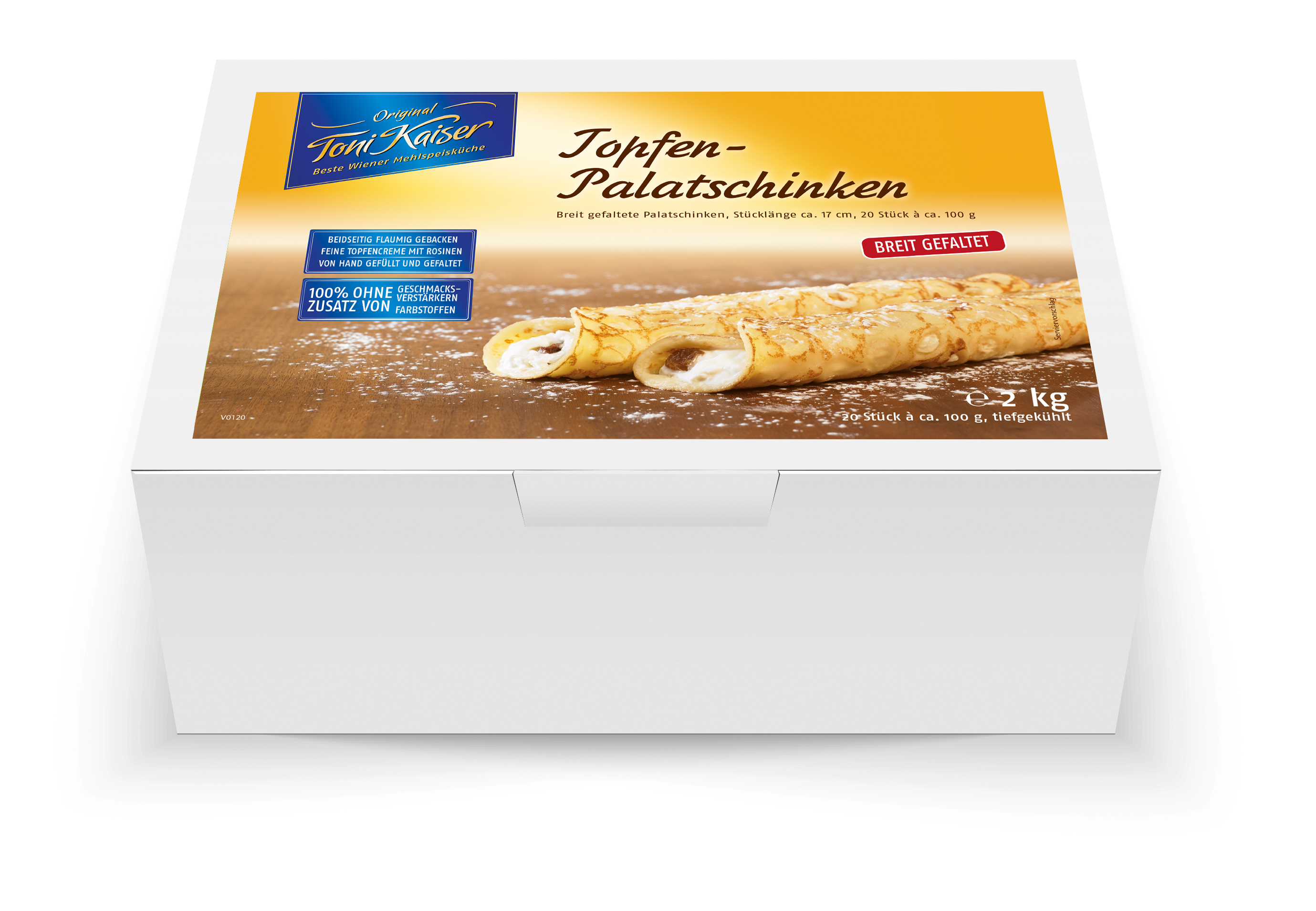 Topfen-Palatschinken 100g