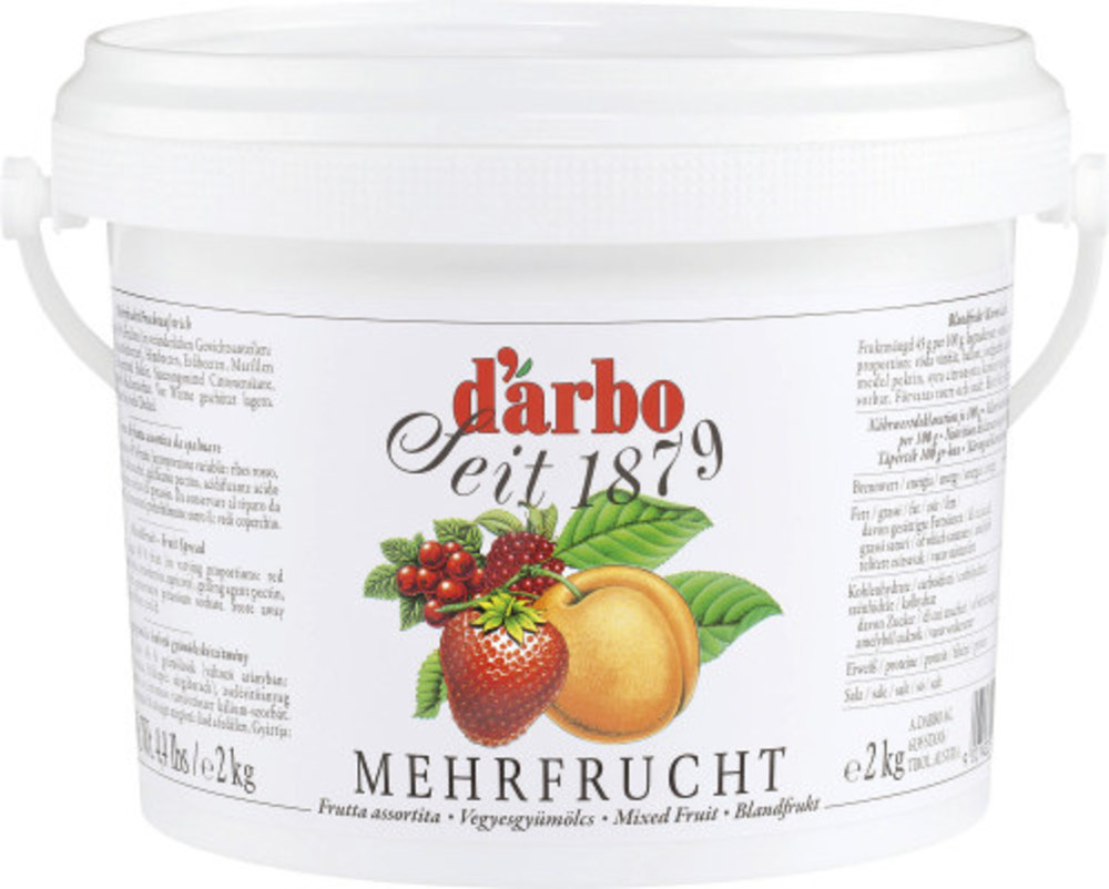 Mehrfrucht Fruchtaufstrich 2000g