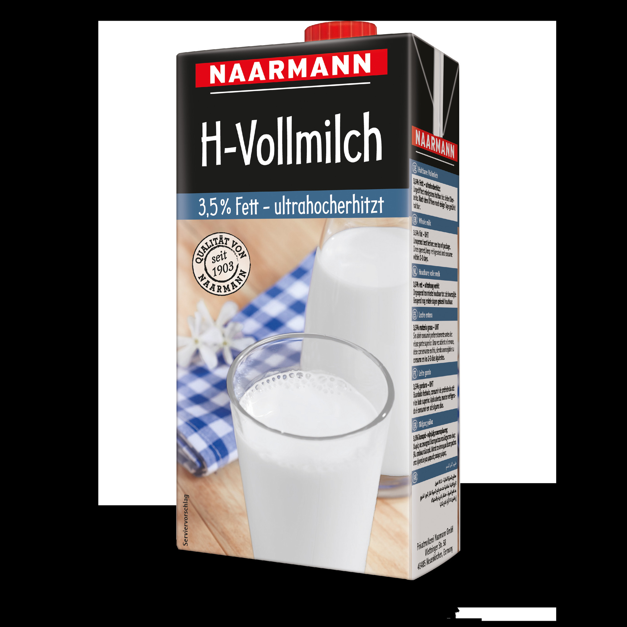 H-Milch 3,5% Fett 1000ml